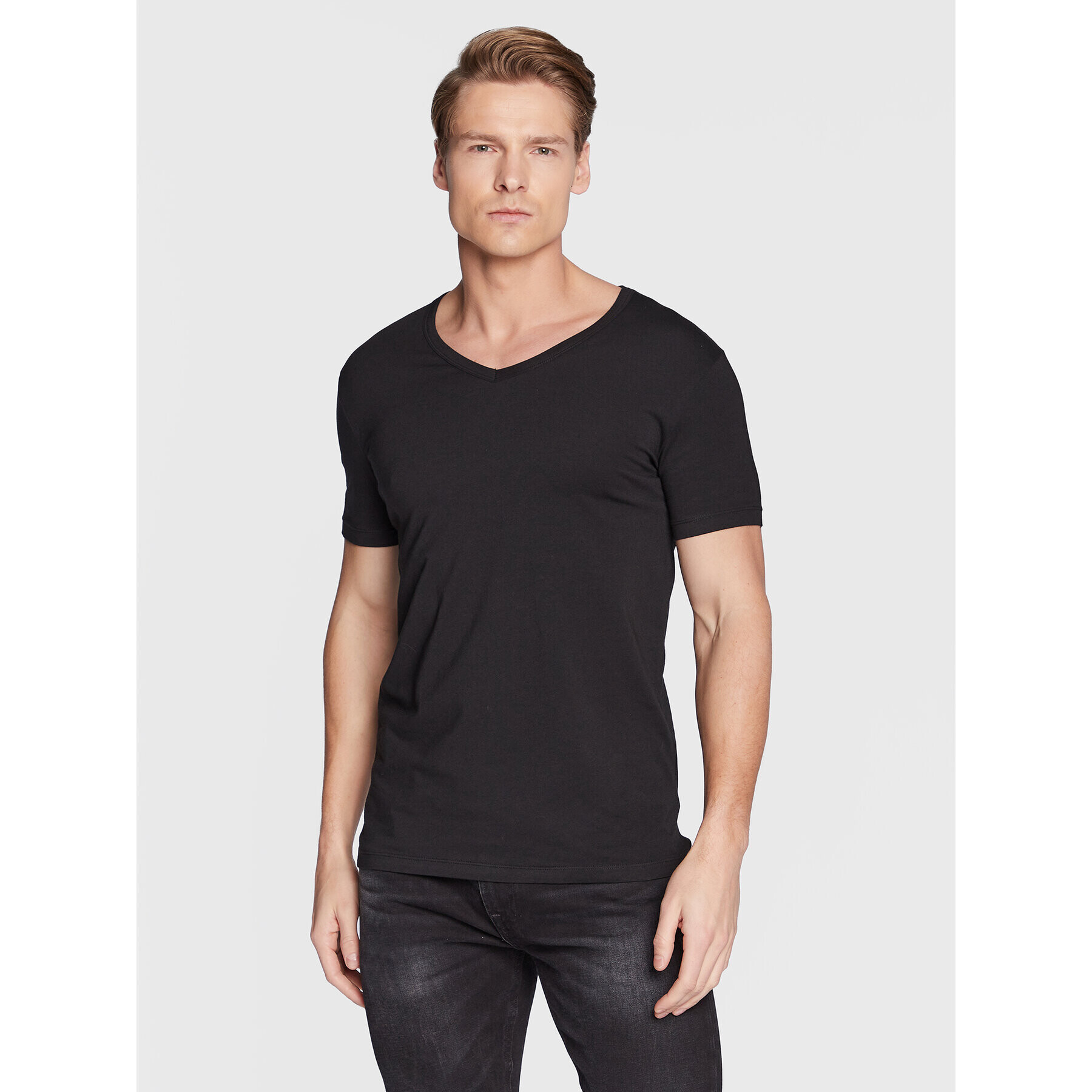 Boss Комплект 2 тишъртки Modern 50475292 Черен Slim Fit - Pepit.bg