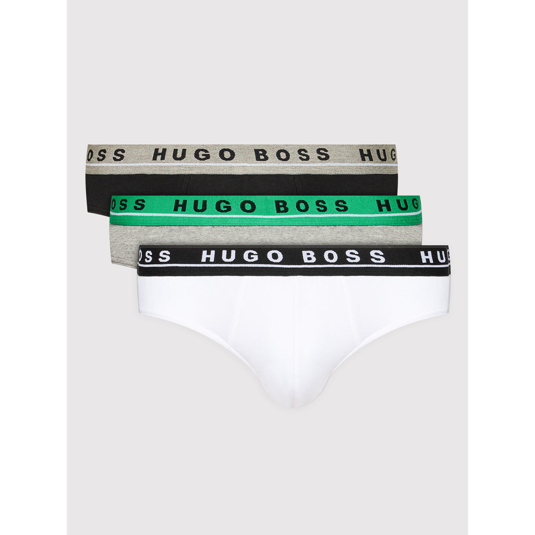 Boss Комплект 3 чифта боксерки 50458559 Бял - Pepit.bg