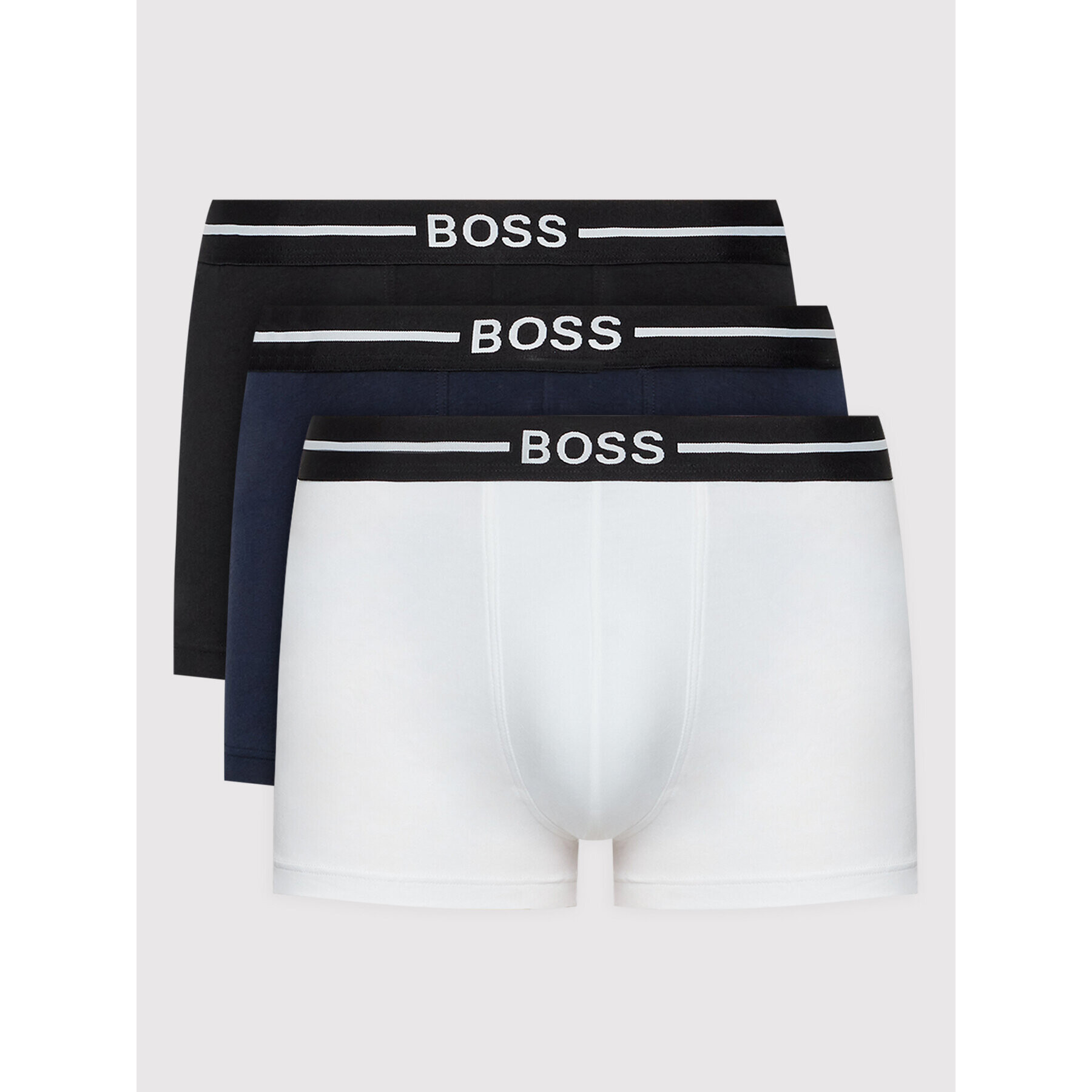 Boss Комплект 3 чифта боксерки 50460261 Бял - Pepit.bg