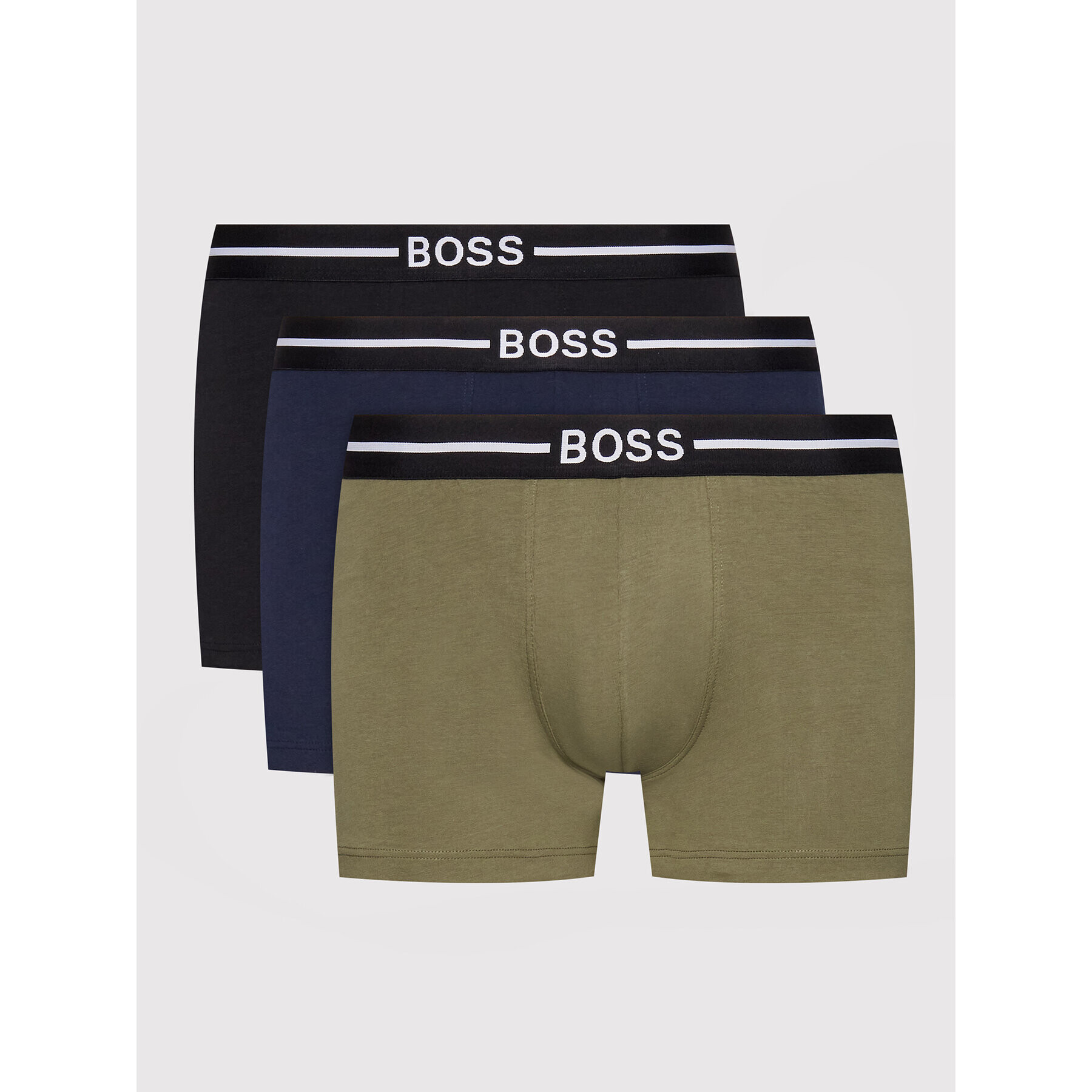 Boss Комплект 3 чифта боксерки 50469799 Черен - Pepit.bg