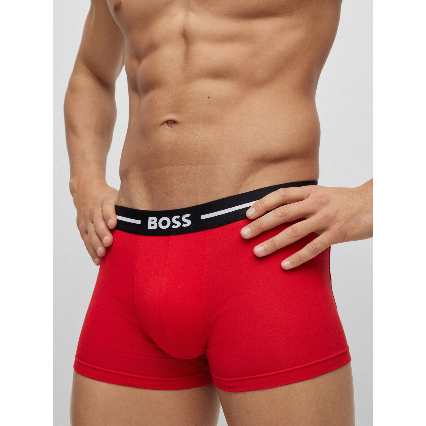 Boss Комплект 3 чифта боксерки 50490027 Цветен - Pepit.bg