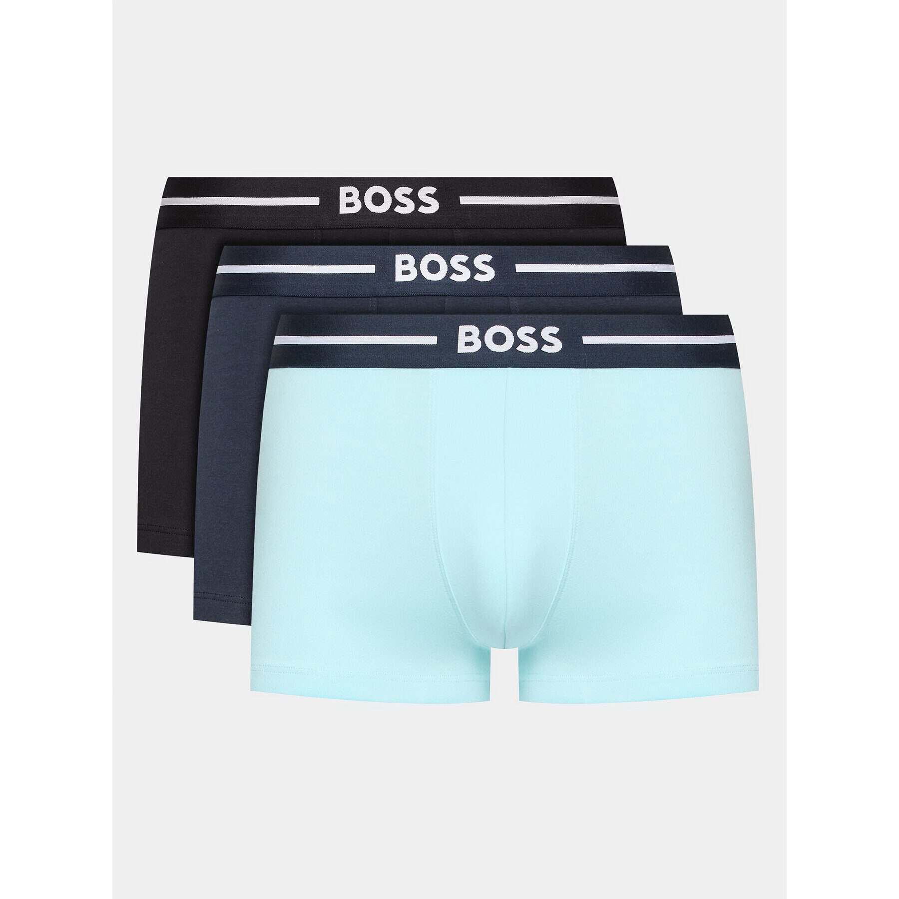 Boss Комплект 3 чифта боксерки Bold 50490888 Цветен - Pepit.bg