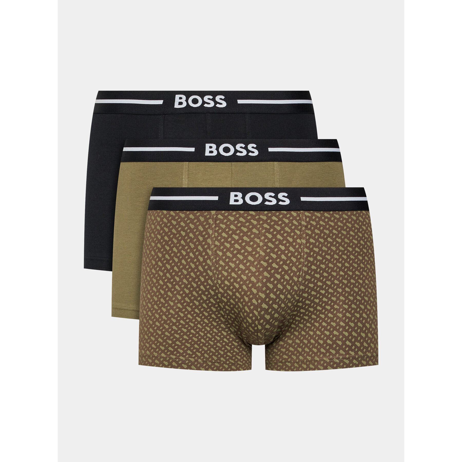 Boss Комплект 3 чифта боксерки 50499397 Цветен - Pepit.bg