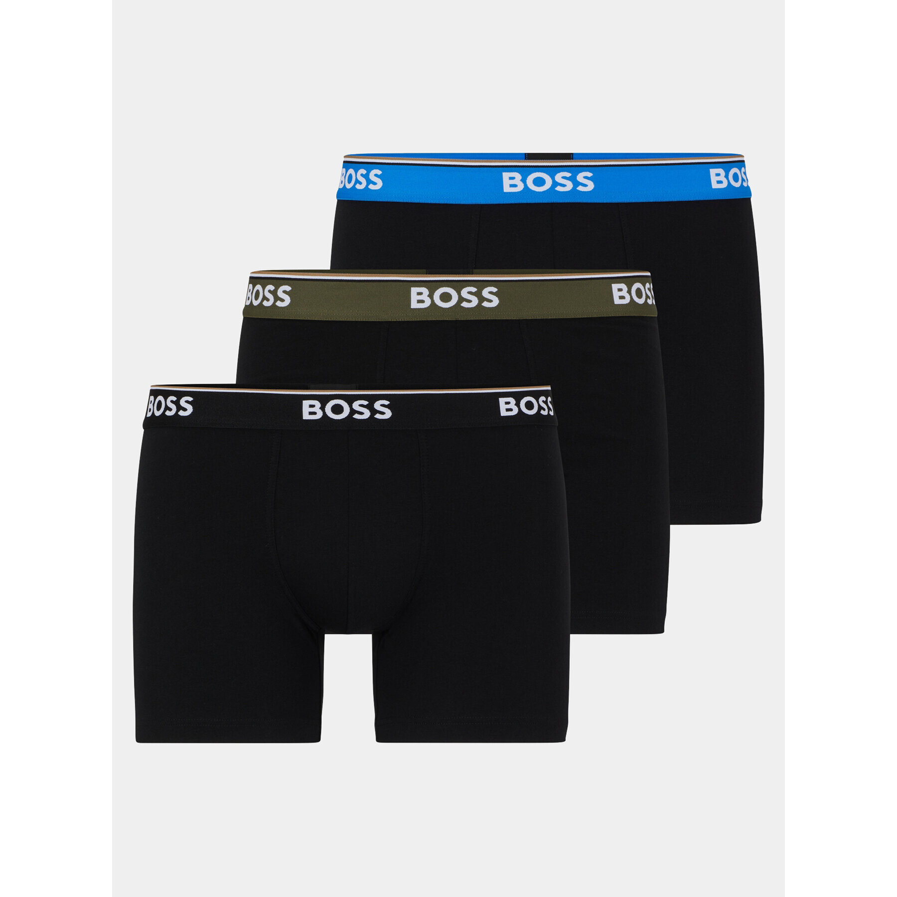 Boss Комплект 3 чифта боксерки Boxerbr 3p Power 50495425 Черен - Pepit.bg