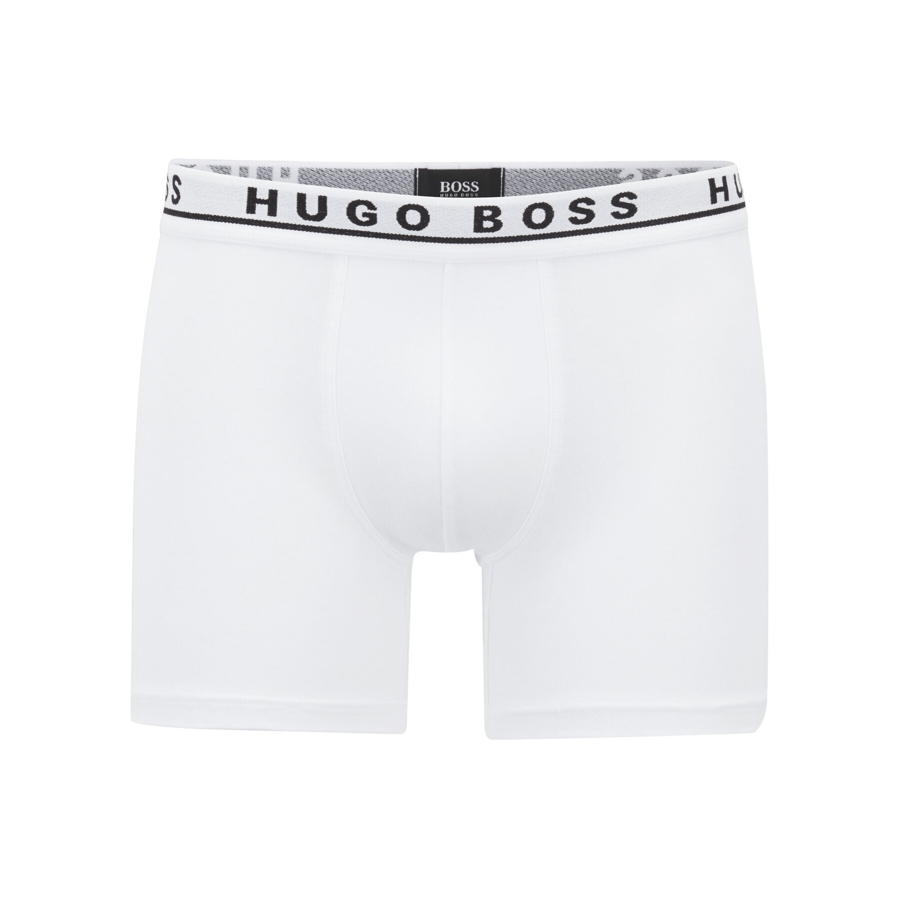 Boss Комплект 3 чифта боксерки Brief 3P CO/EL 50325404 Бял - Pepit.bg