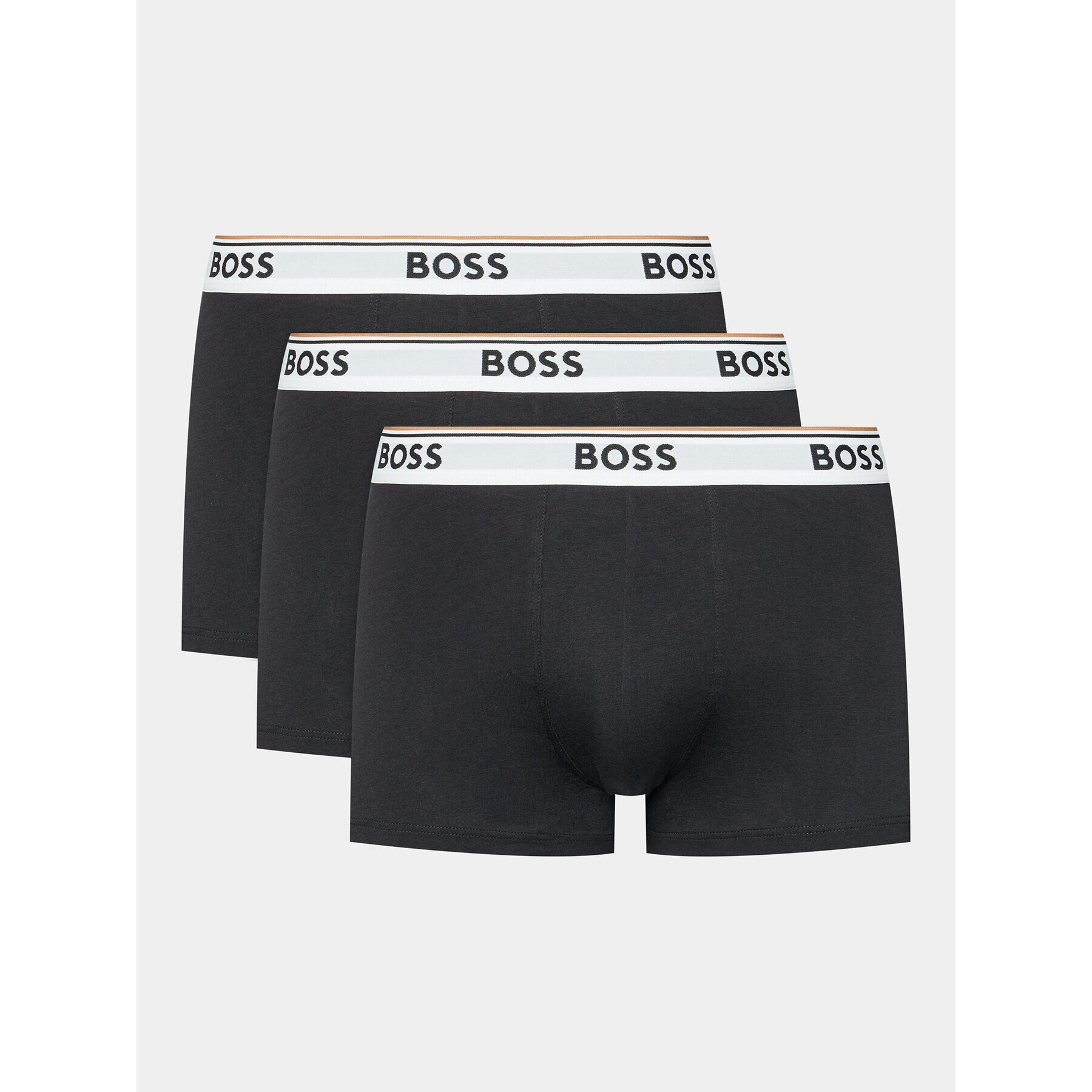 Boss Комплект 3 чифта боксерки Power 50475274 Черен - Pepit.bg