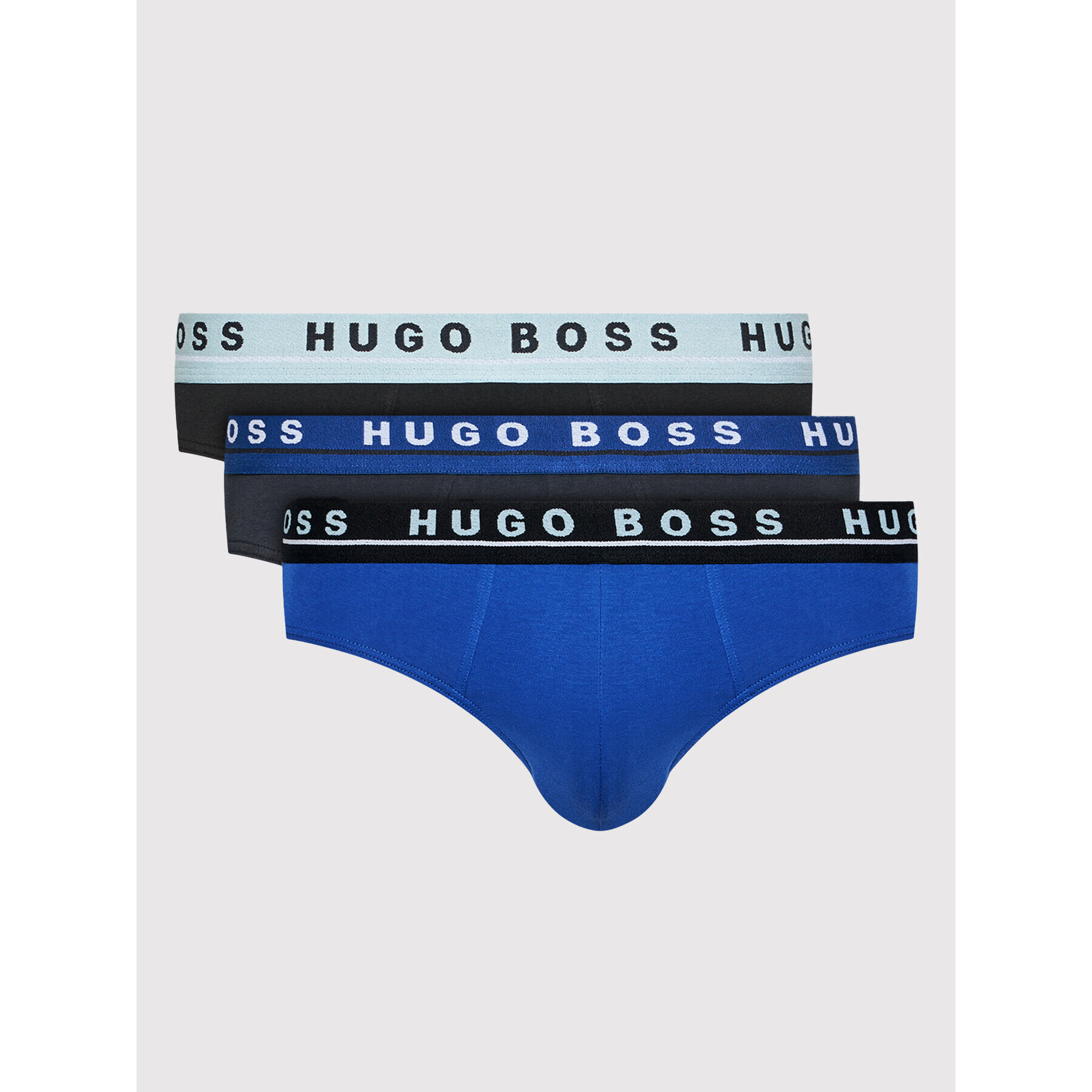 Boss Комплект 3 чифта слипове 50453315 Цветен - Pepit.bg