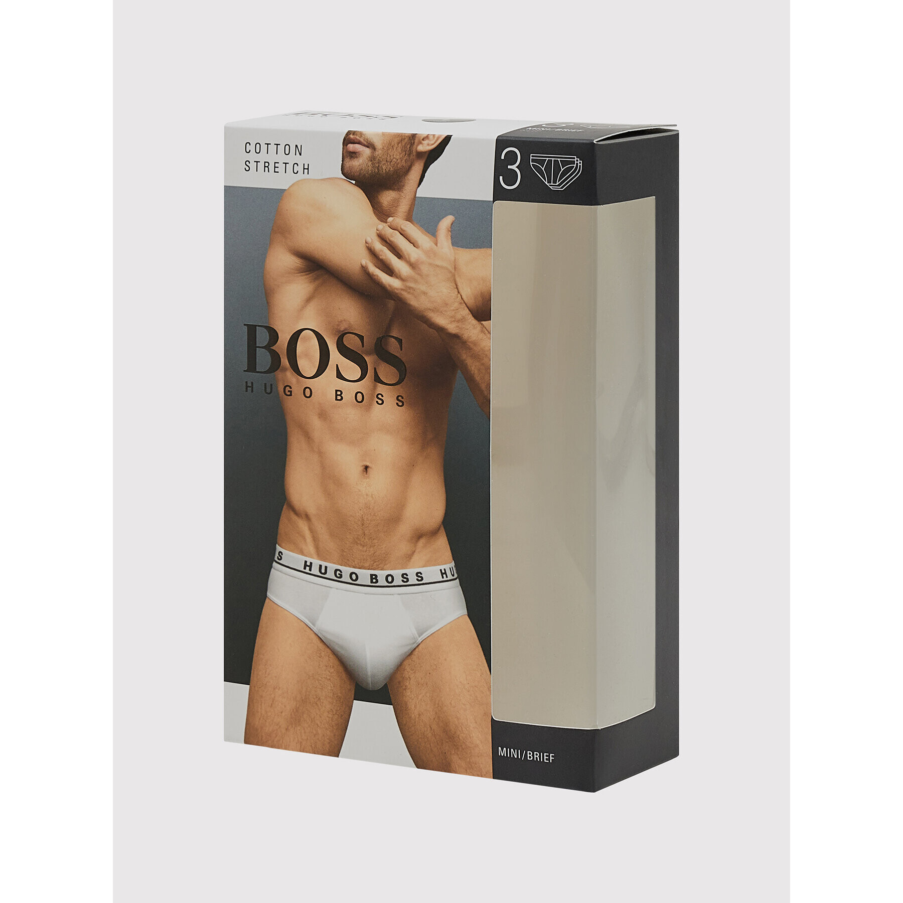 Boss Комплект 3 чифта слипове 50458559 Черен - Pepit.bg