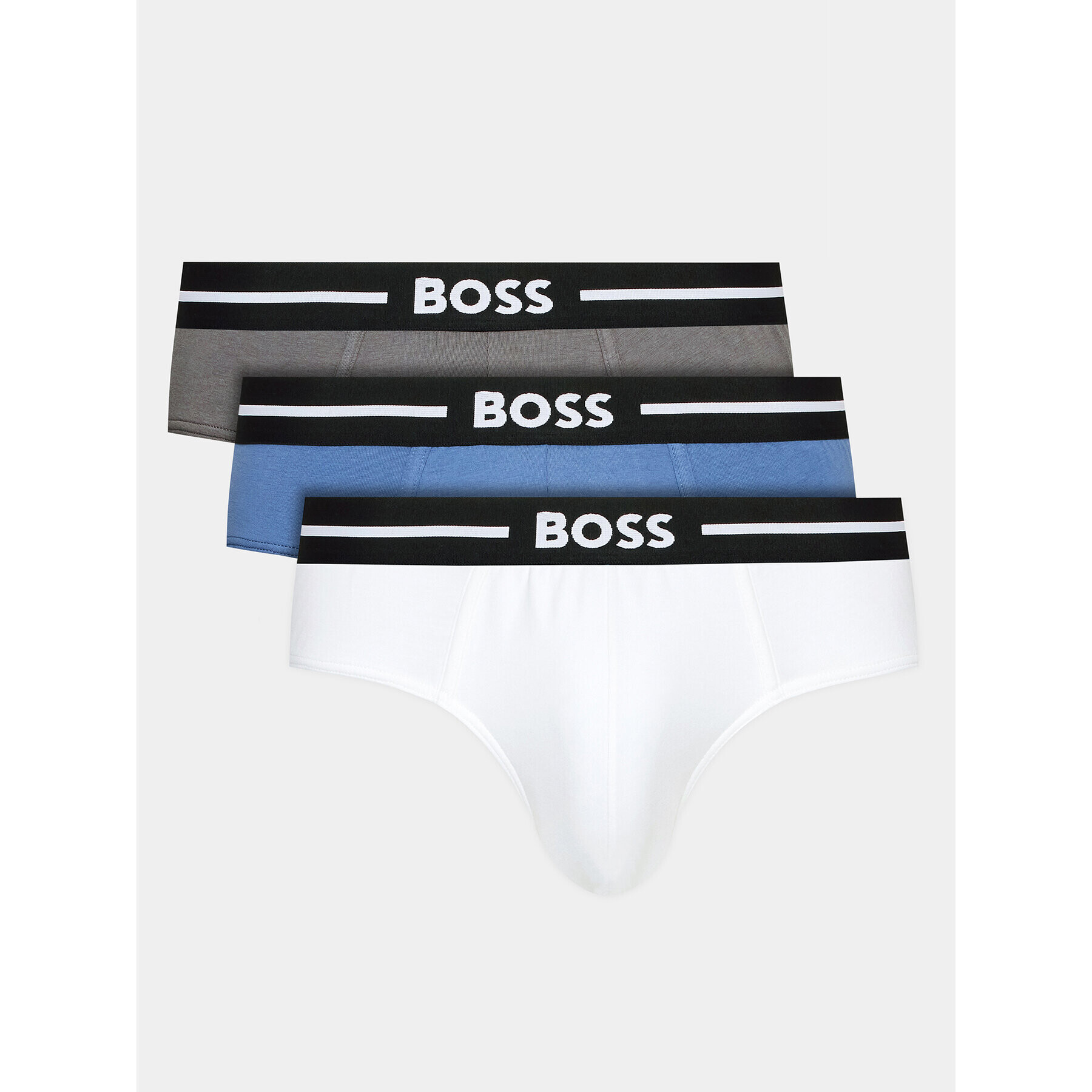 Boss Комплект 3 чифта слипове 50489598 Цветен - Pepit.bg