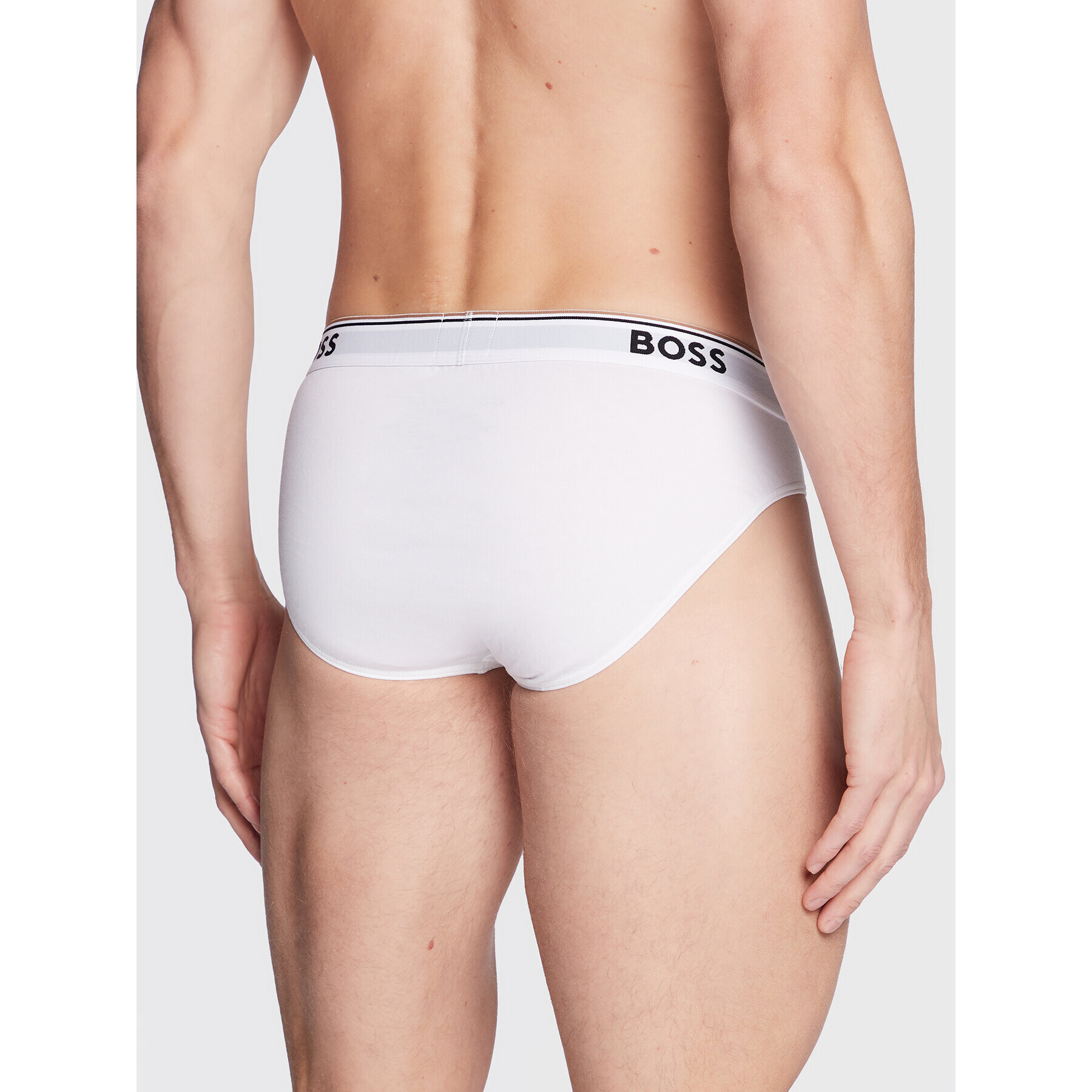 Boss Комплект 3 чифта слипове Power 50475273 Бял - Pepit.bg