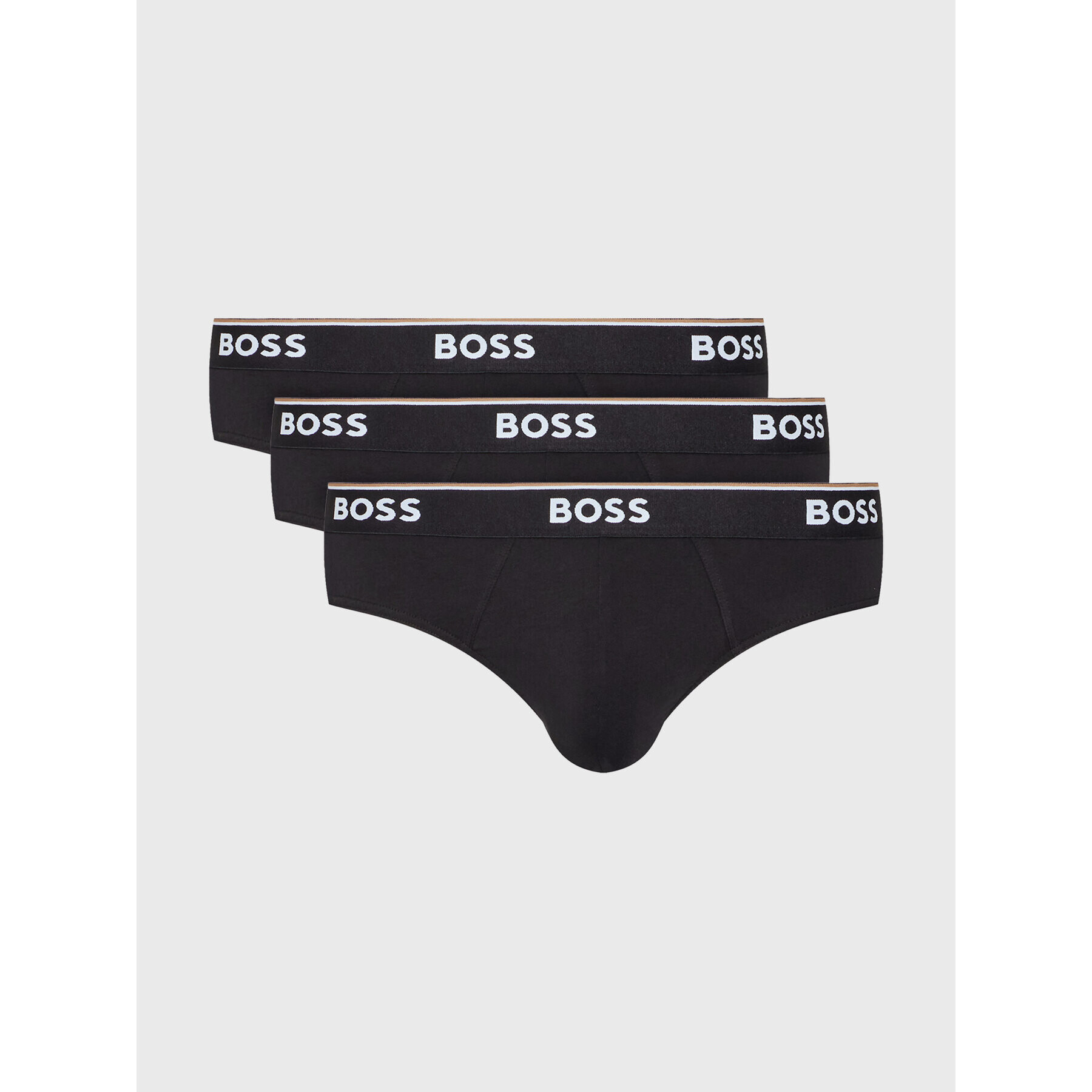 Boss Комплект 3 чифта слипове Power 50475273 Черен - Pepit.bg
