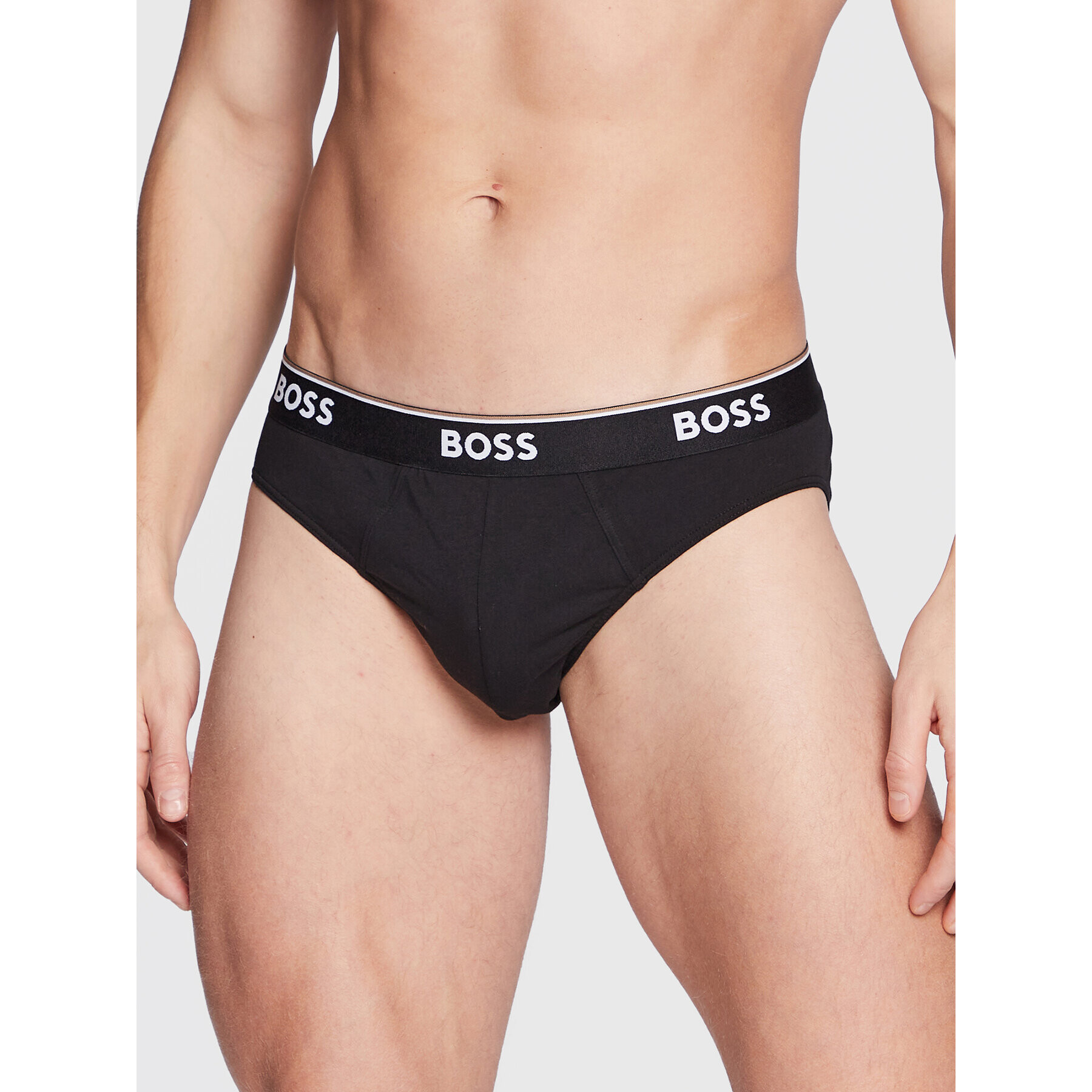 Boss Комплект 3 чифта слипове Power 50475273 Черен - Pepit.bg