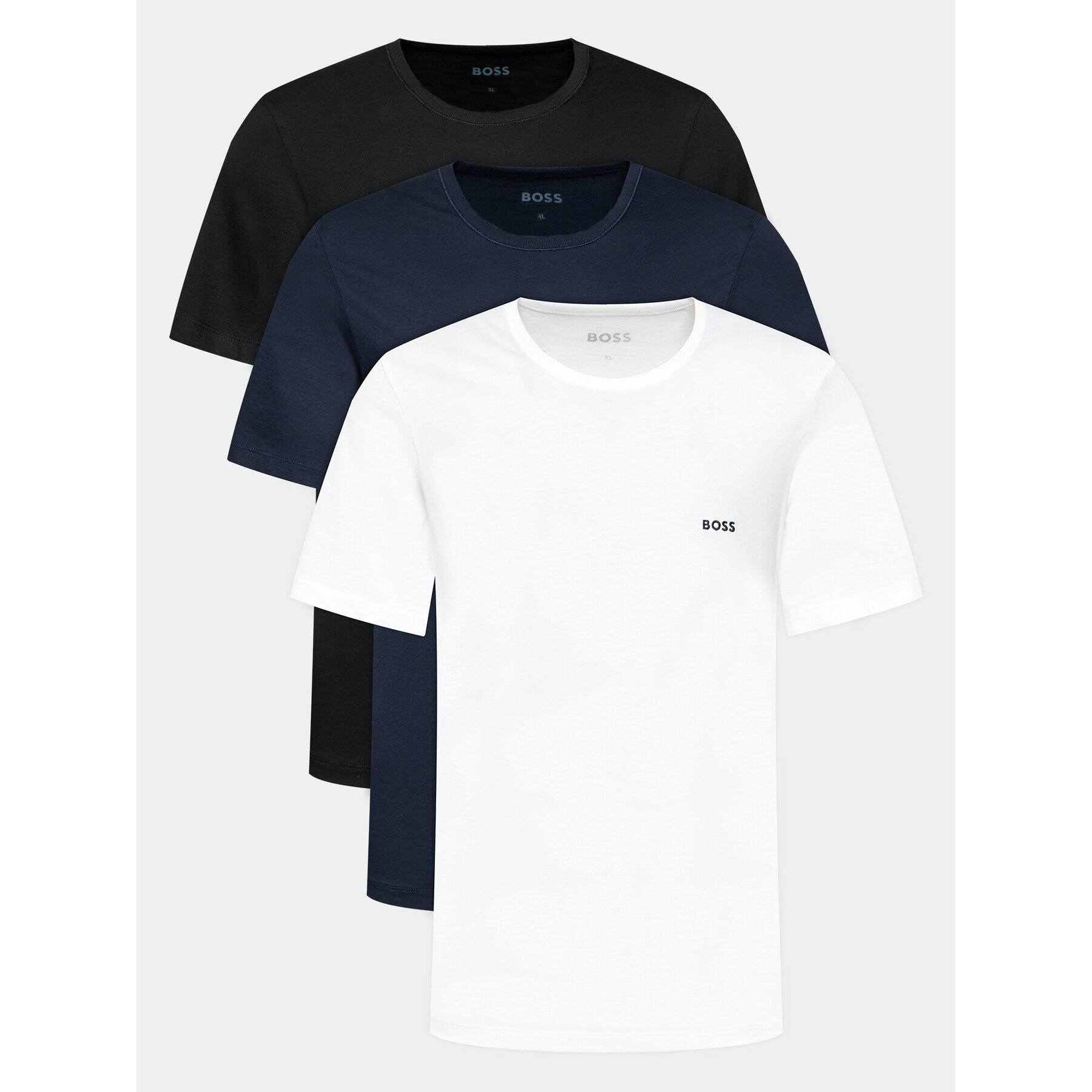 Boss Комплект 3 тишърти 50475286 Цветен Regular Fit - Pepit.bg