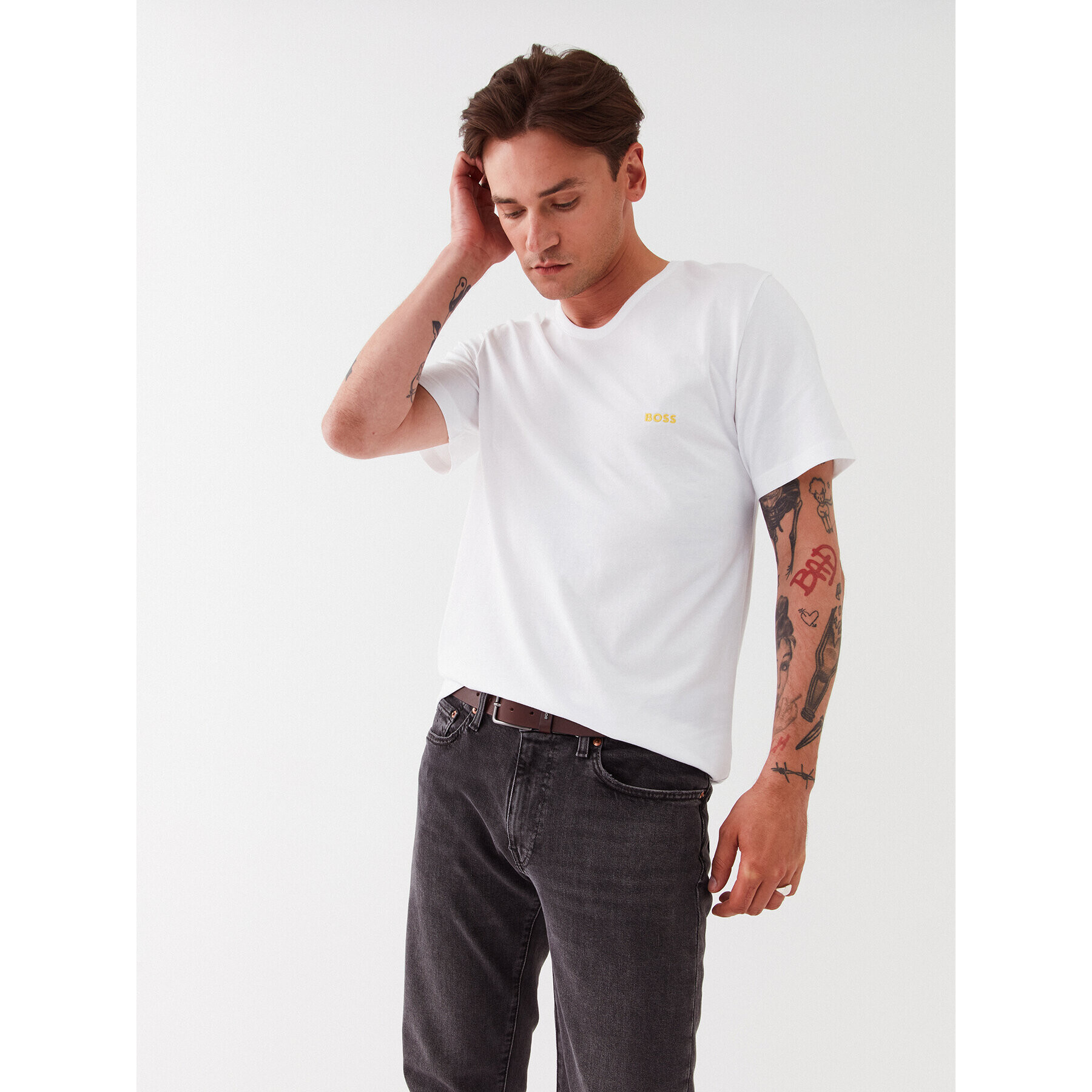 Boss Комплект 3 тишърти 50482214 Цветен Regular Fit - Pepit.bg