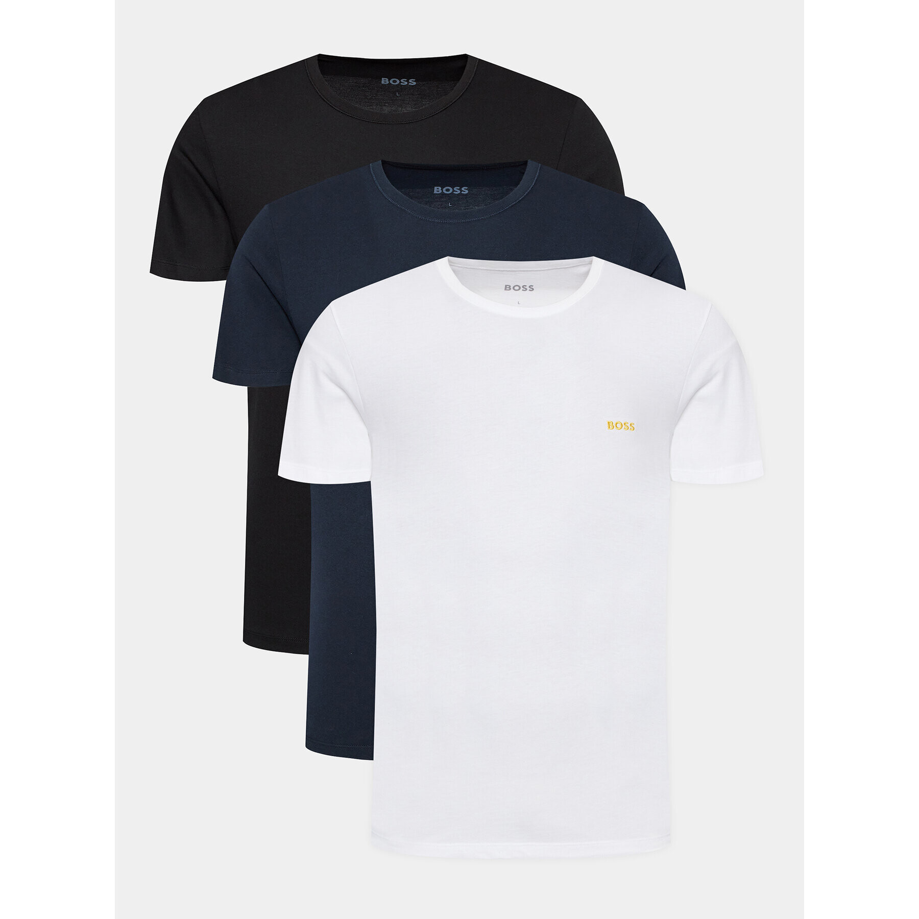 Boss Комплект 3 тишърти 50482214 Цветен Regular Fit - Pepit.bg