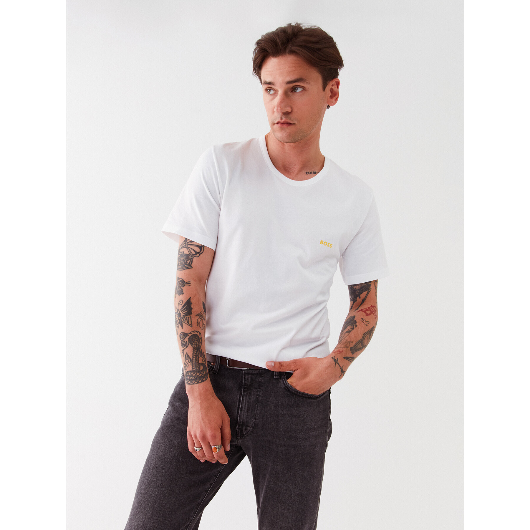 Boss Комплект 3 тишърти 50482214 Цветен Regular Fit - Pepit.bg
