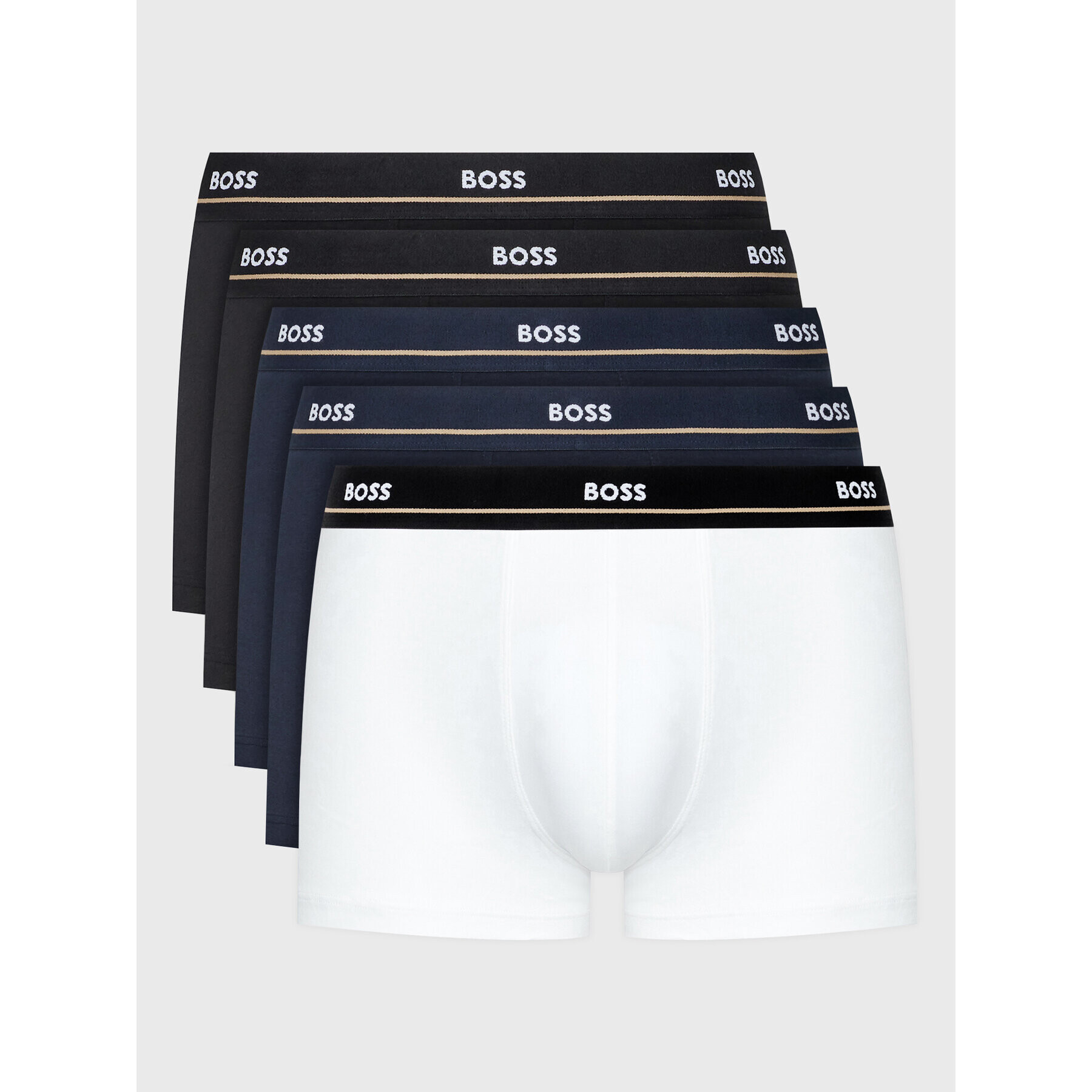 Boss Комплект 5 чифта боксери Essential 50475275 Цветен - Pepit.bg