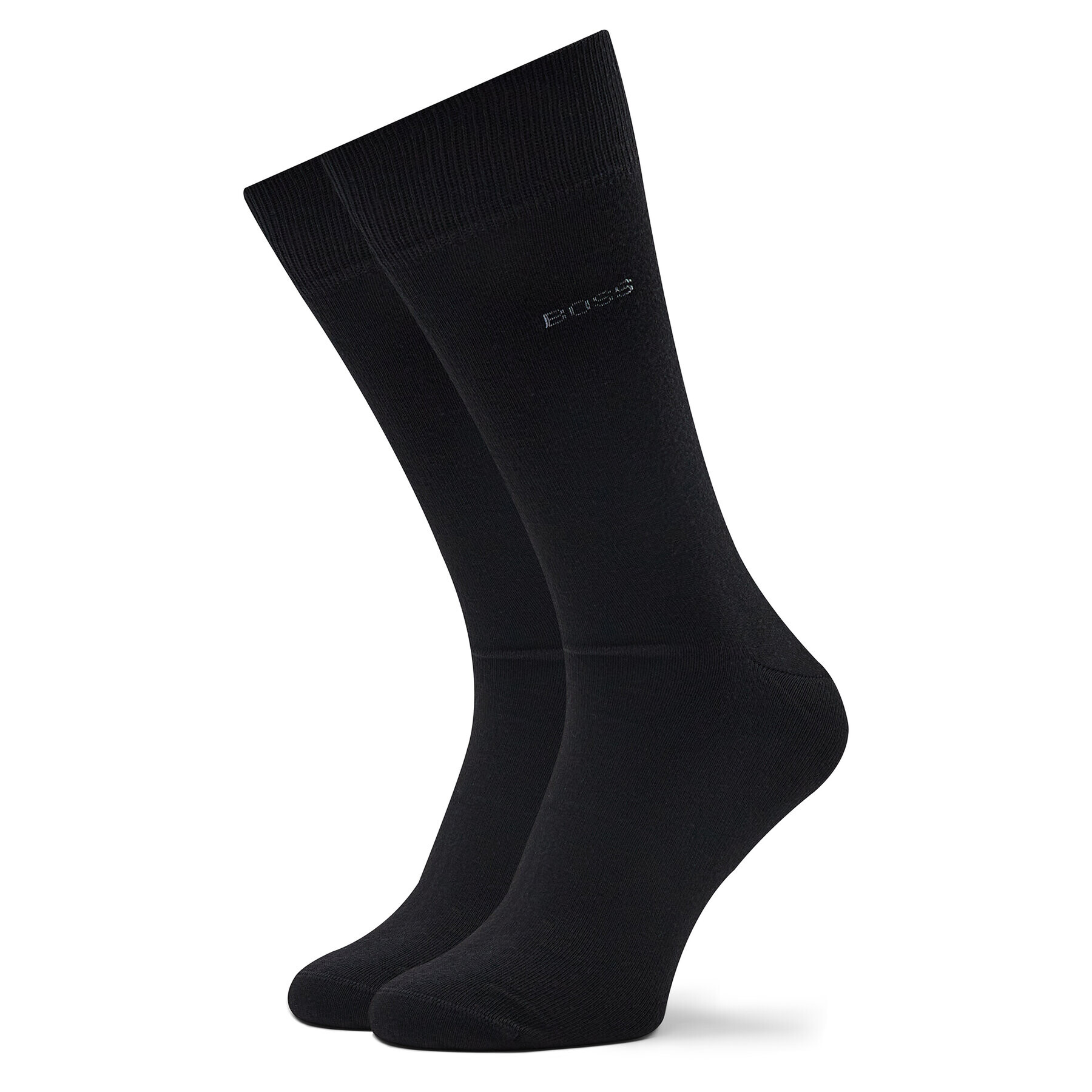 Boss Комплект 5 чифта дълги чорапи унисекс 5P Rs Uni Color Cc 50478221 Черен - Pepit.bg