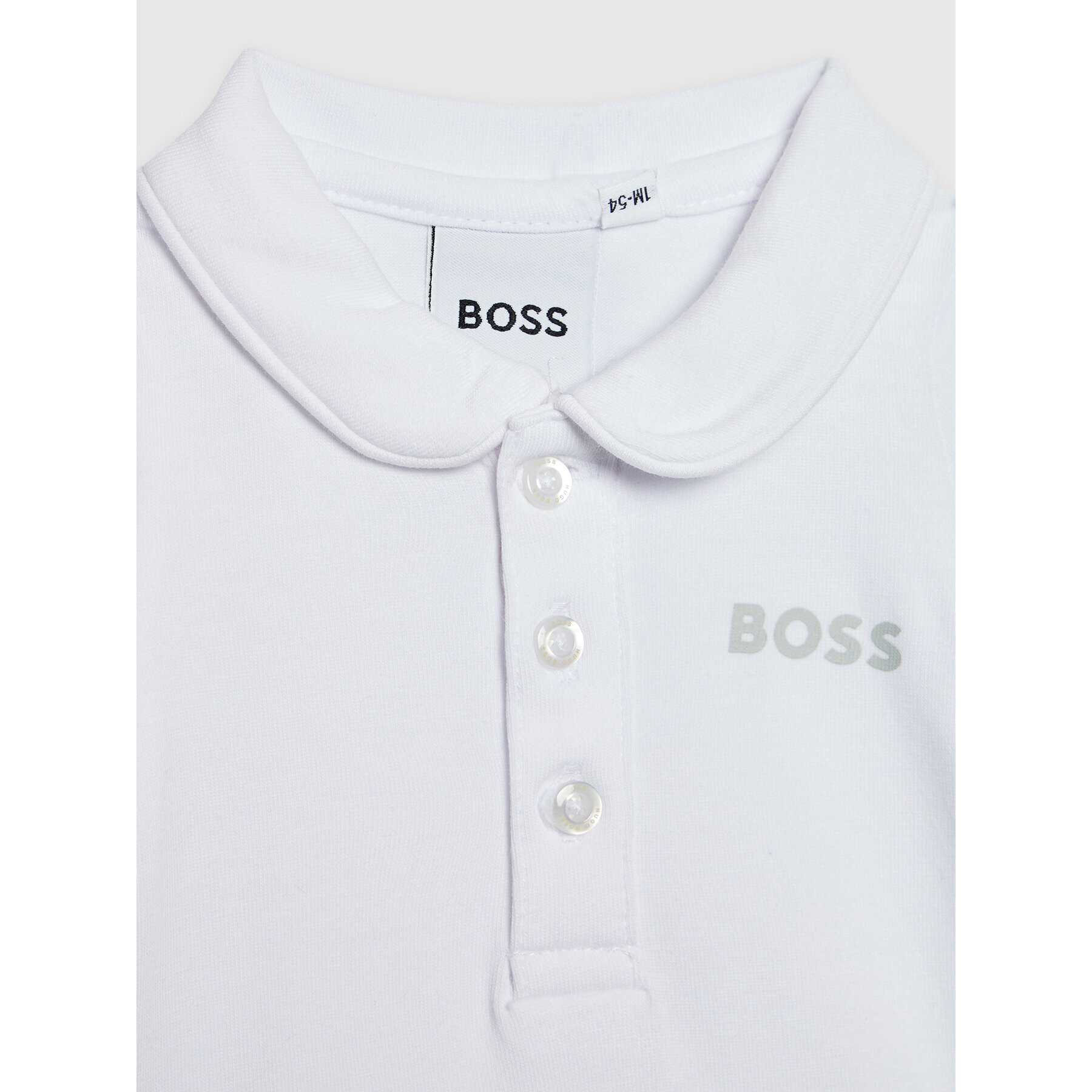 Boss Комплект от 2 броя детски бодита J98363 Бял Regular Fit - Pepit.bg