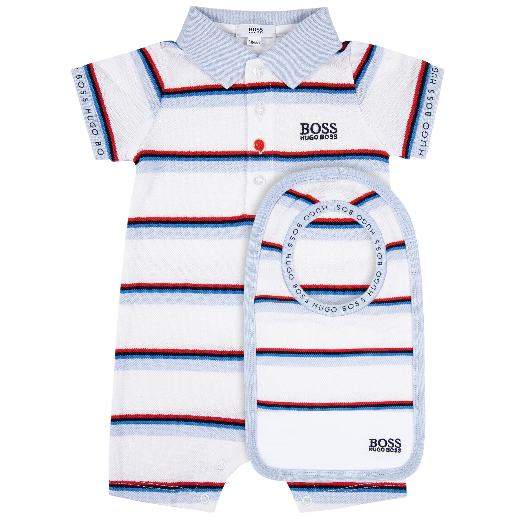 Boss Комплект ританки и лигавник J98281 Бял Regular Fit - Pepit.bg