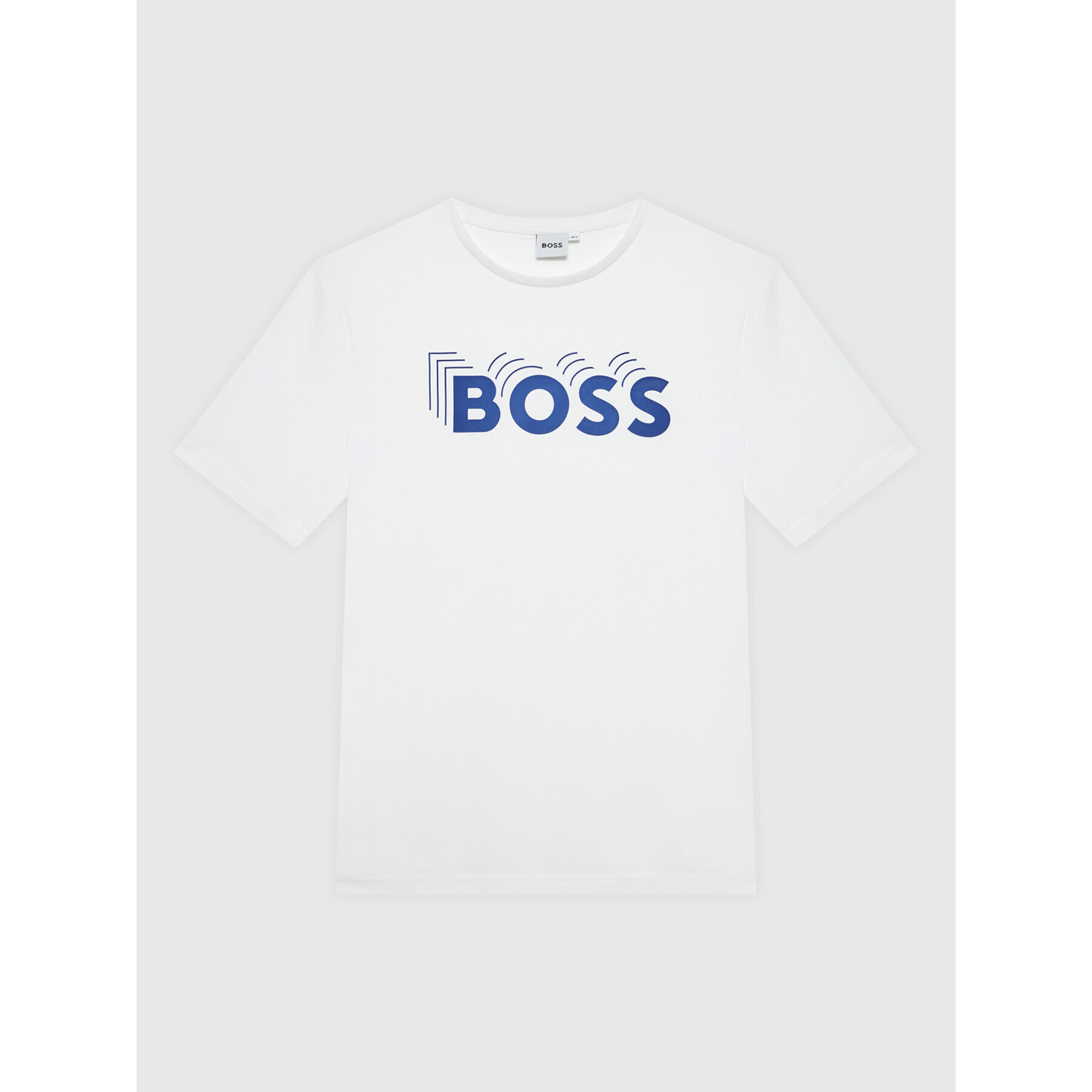 Boss Комплект тишърт и спортни шорти J28096 S Бял Regular Fit - Pepit.bg