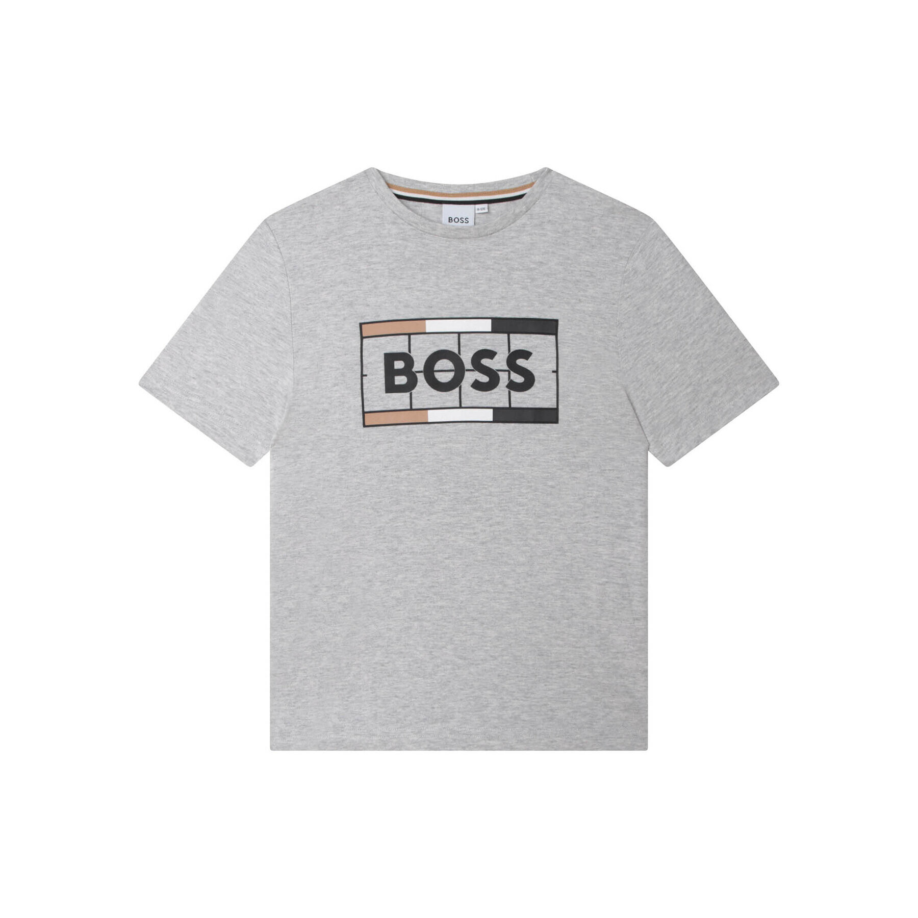 Boss Комплект тишърт и спортни шорти J28111 S Сив Regular Fit - Pepit.bg