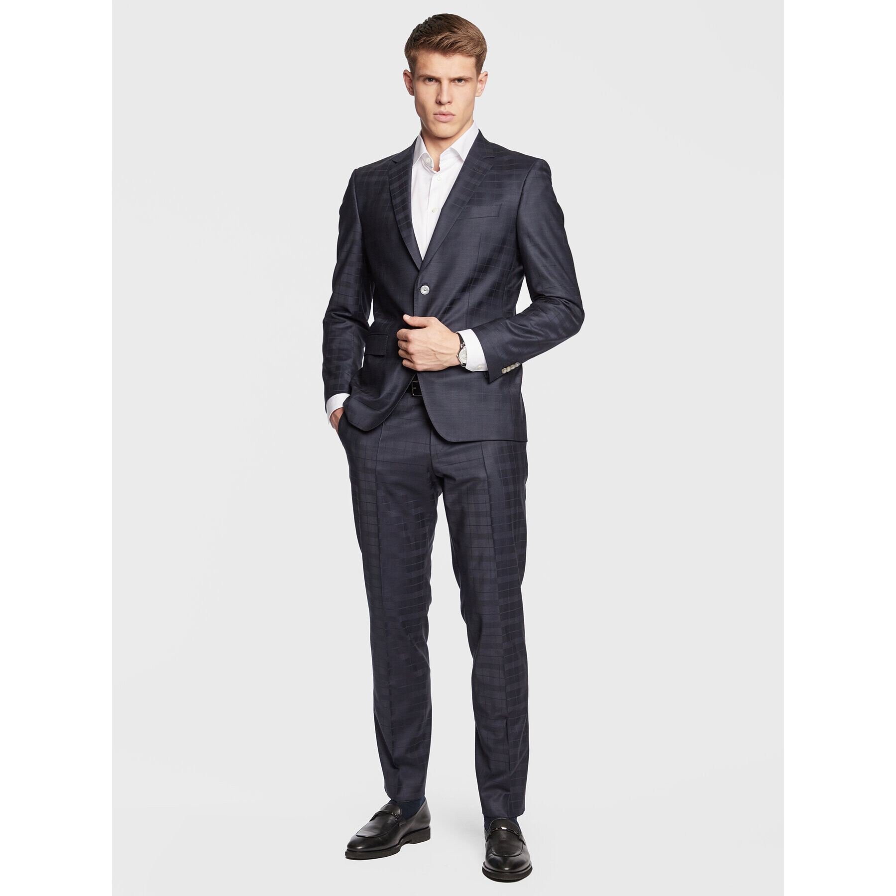 Boss Костюм 50484730 Син Slim Fit - Pepit.bg