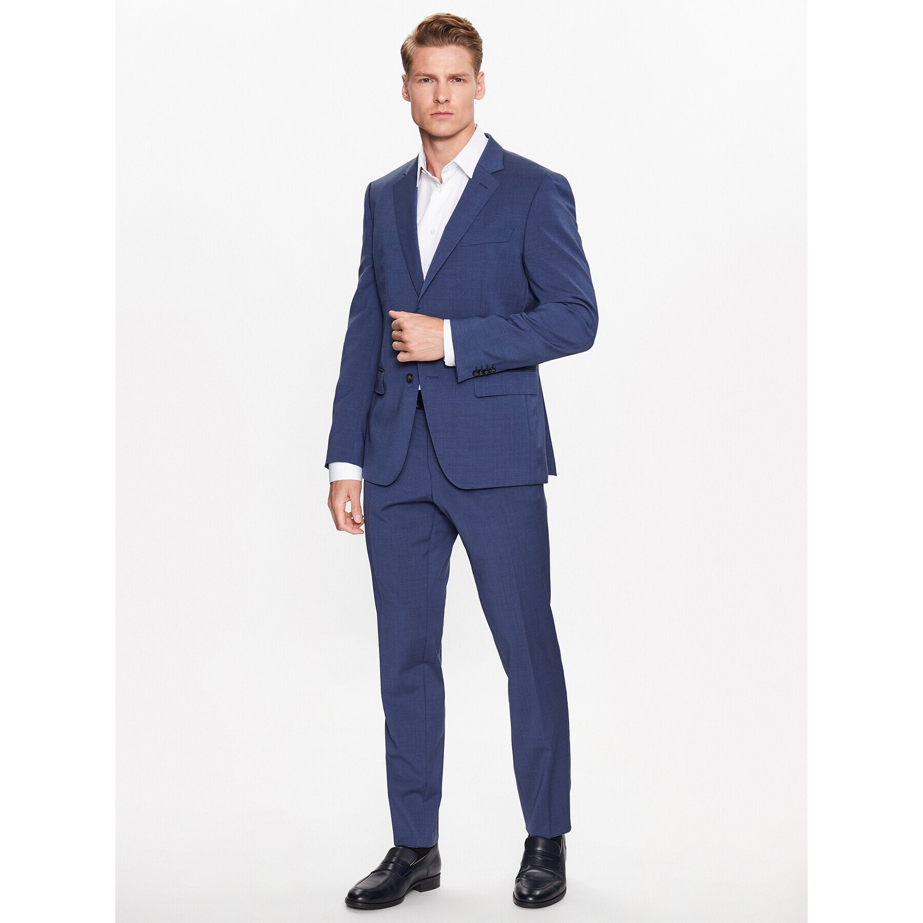 Boss Костюм 50489347 Син Slim Fit - Pepit.bg