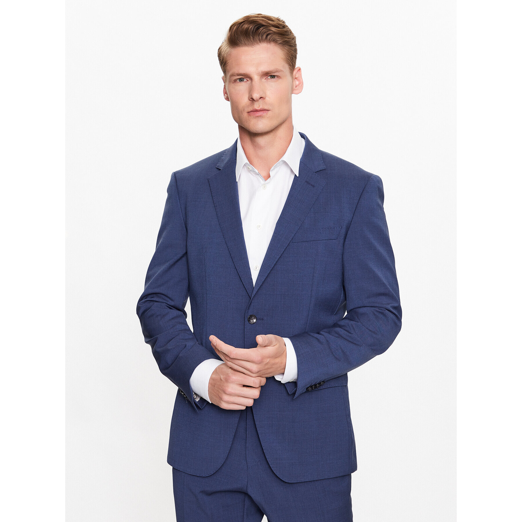 Boss Костюм 50489347 Син Slim Fit - Pepit.bg