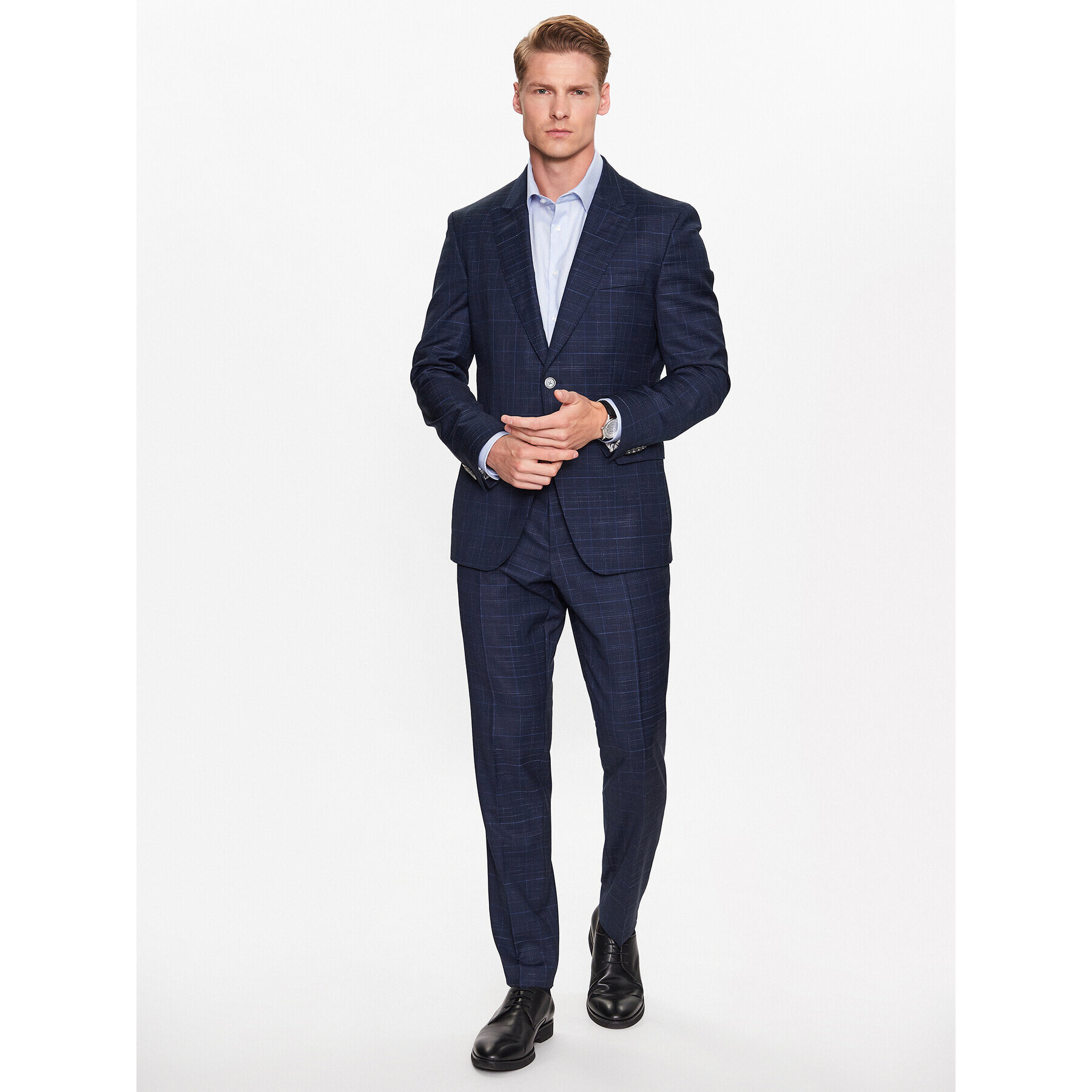 Boss Костюм 50489372 Тъмносин Slim Fit - Pepit.bg