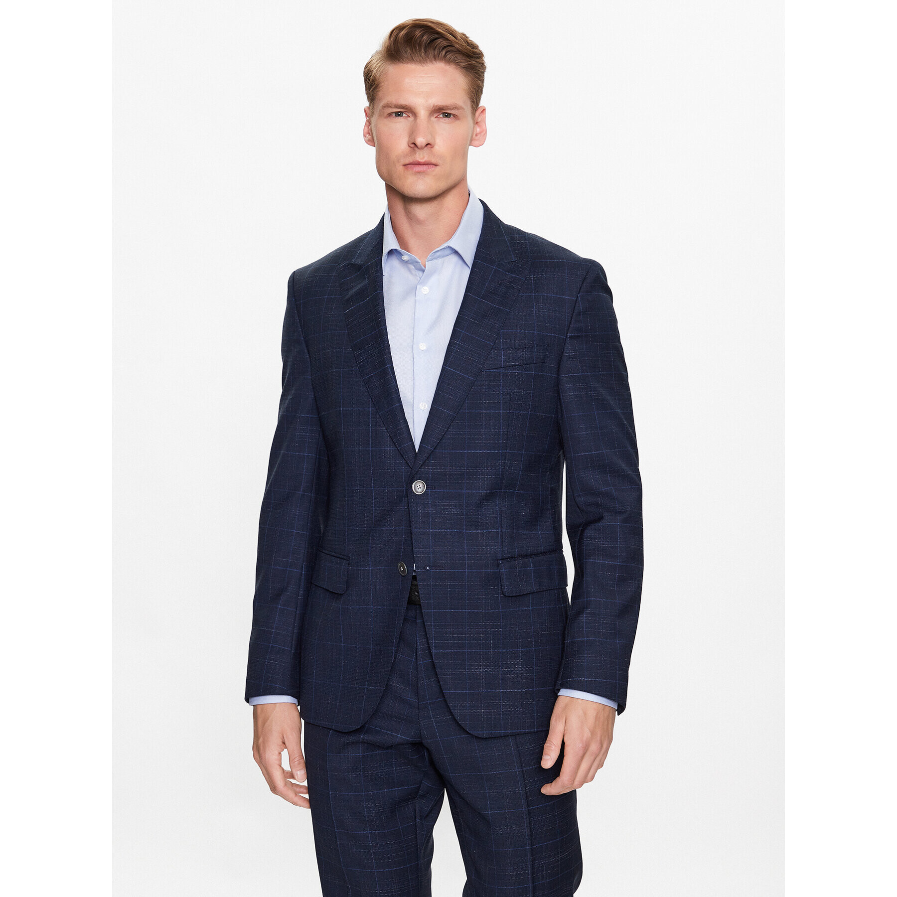 Boss Костюм 50489372 Тъмносин Slim Fit - Pepit.bg