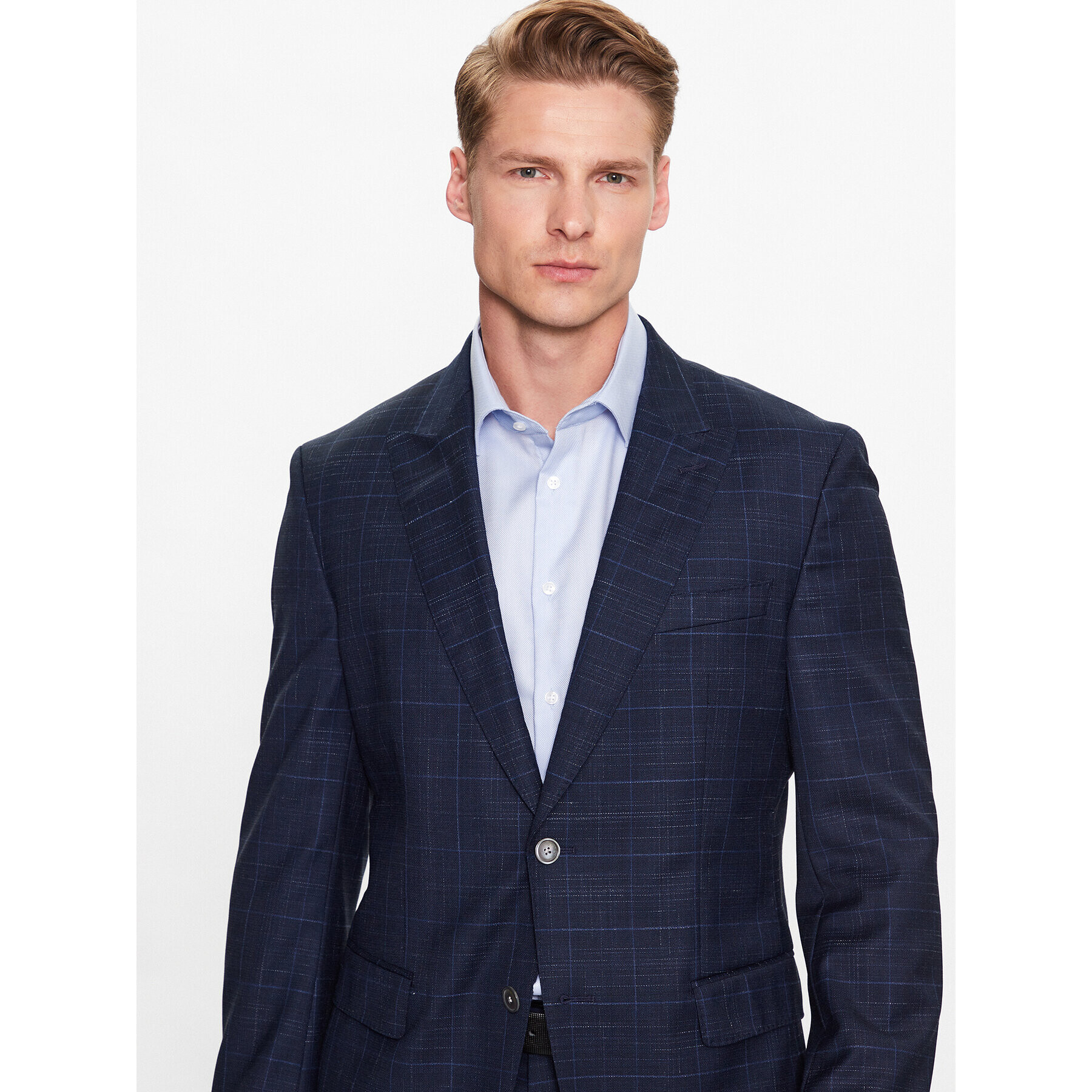 Boss Костюм 50489372 Тъмносин Slim Fit - Pepit.bg
