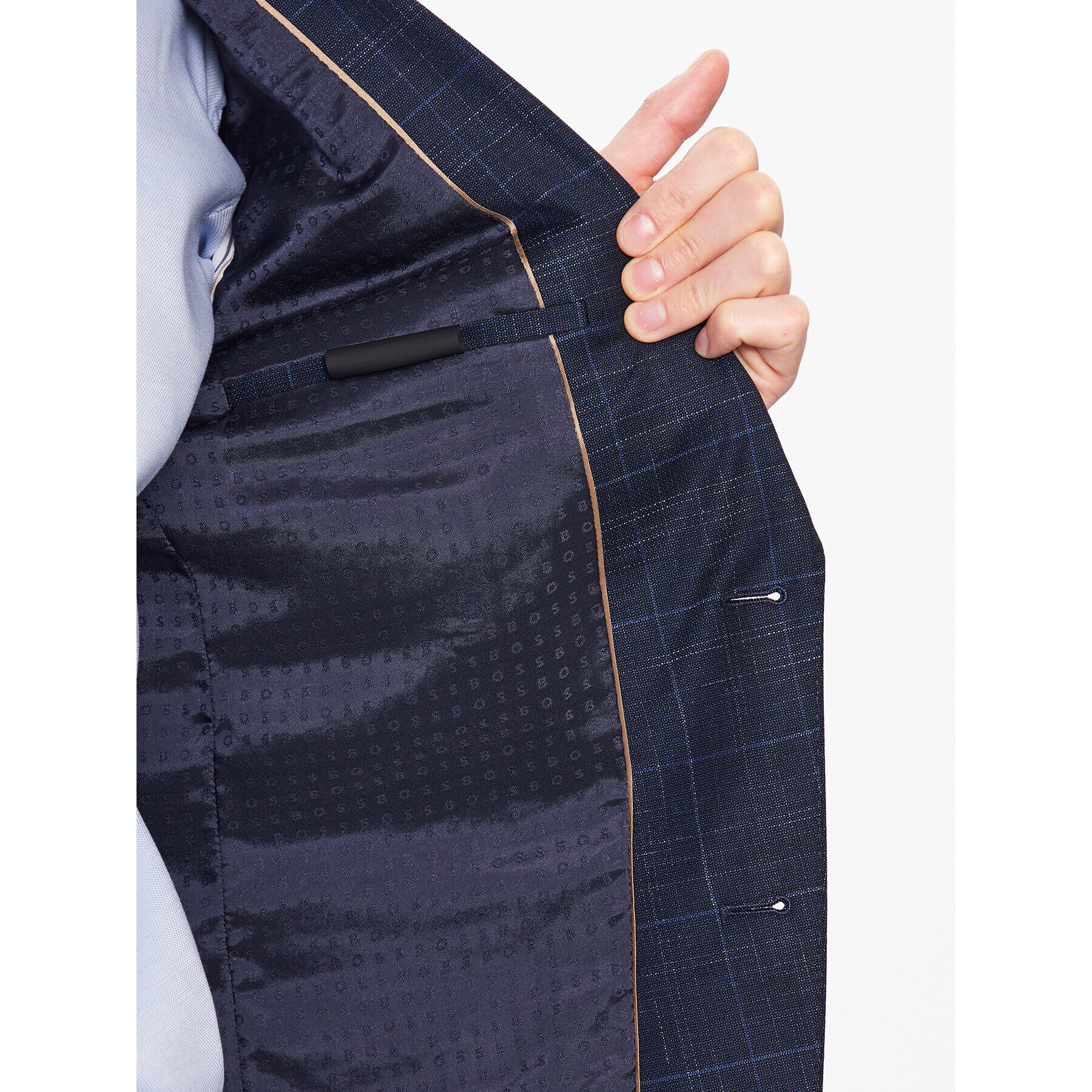 Boss Костюм 50489372 Тъмносин Slim Fit - Pepit.bg