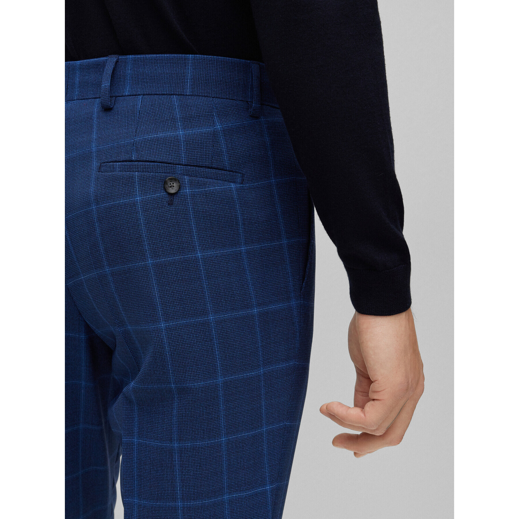 Boss Костюм 50491007 Тъмносин Slim Fit - Pepit.bg