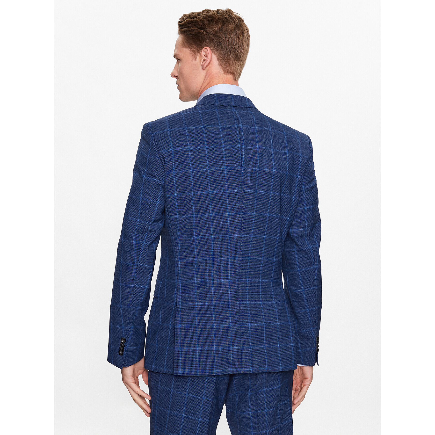 Boss Костюм 50491007 Тъмносин Slim Fit - Pepit.bg