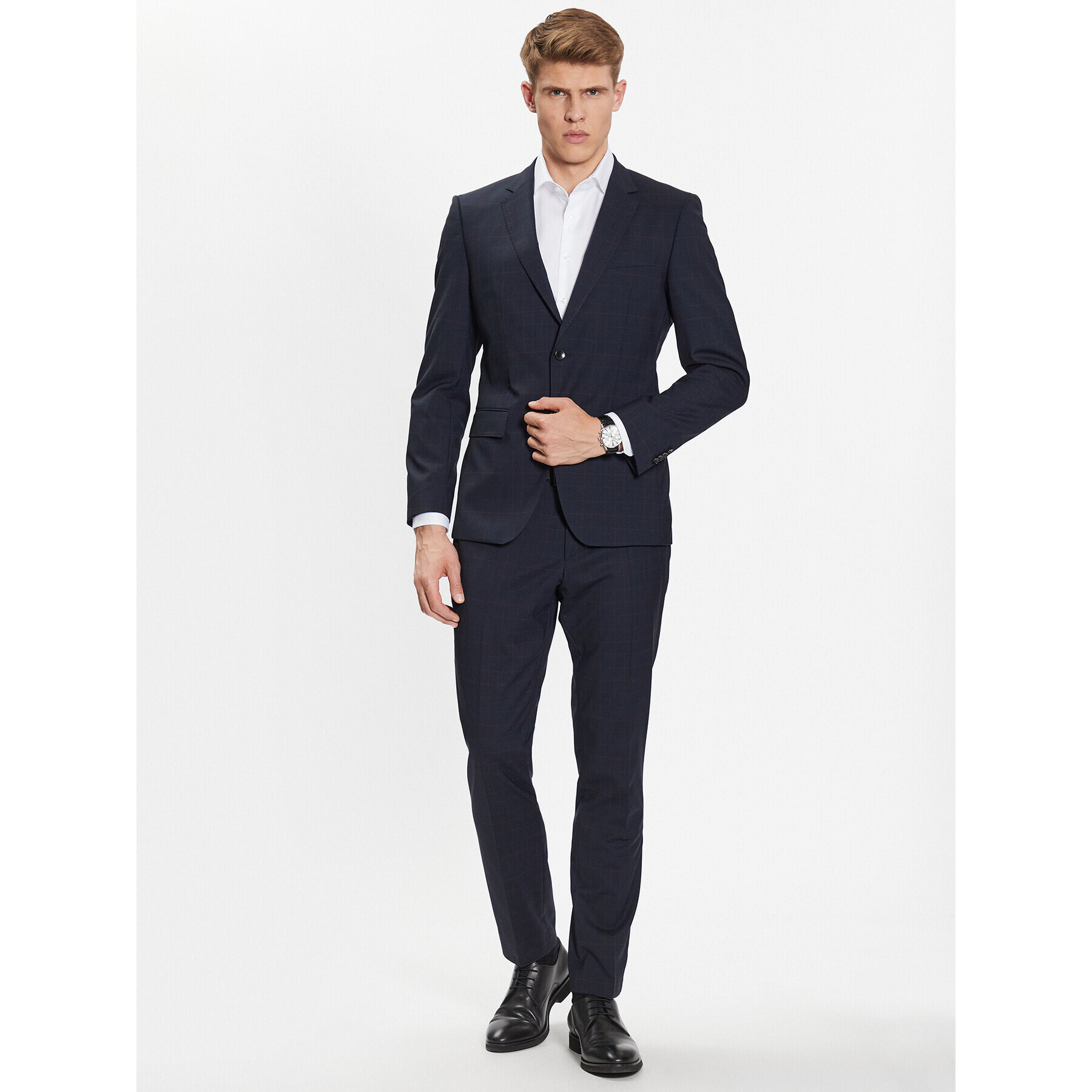 Boss Костюм 50491147 Син Slim Fit - Pepit.bg