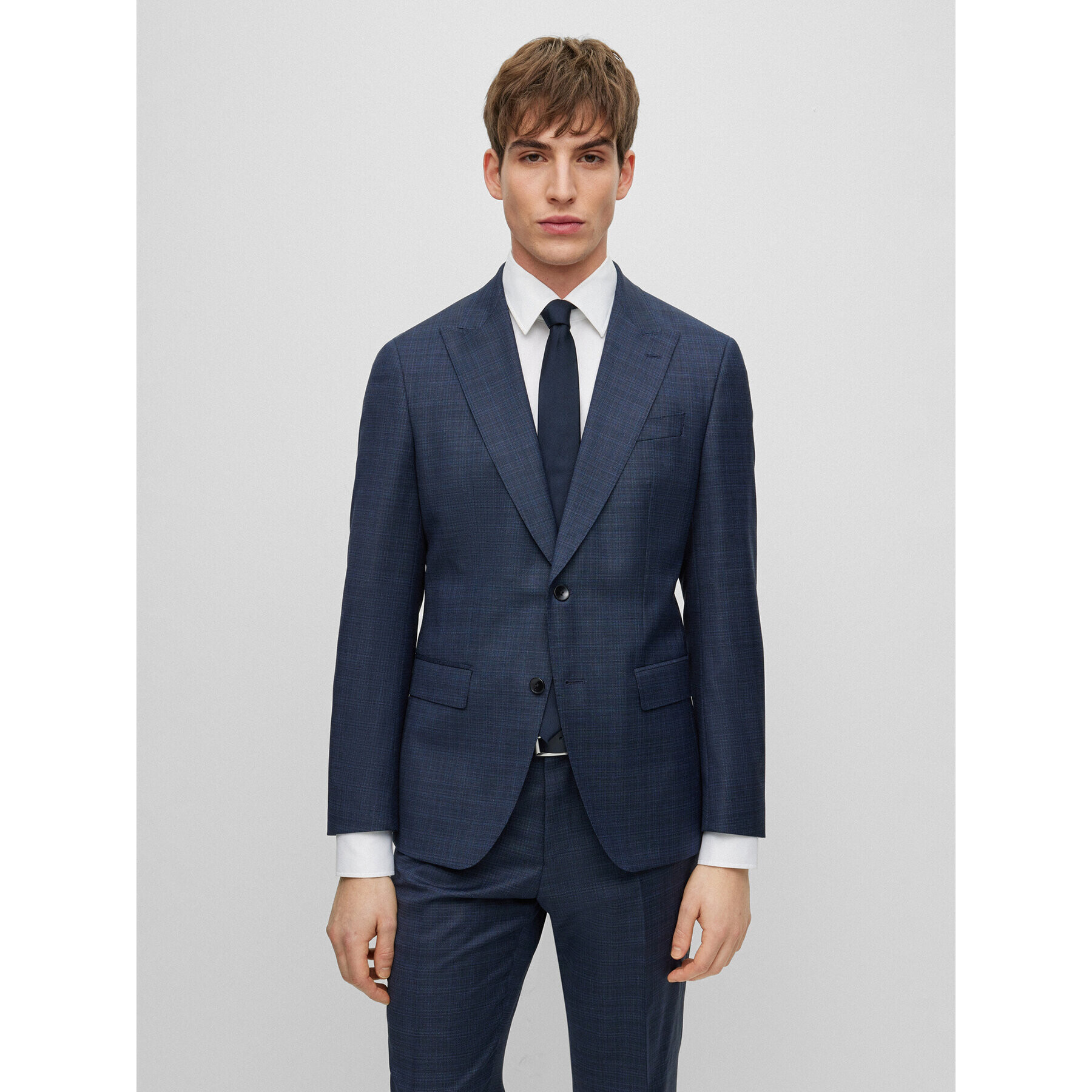 Boss Костюм 50497205 Тъмносин Slim Fit - Pepit.bg