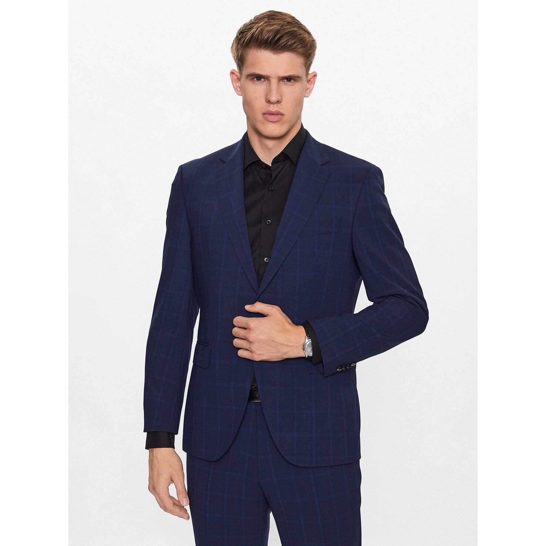 Boss Костюм 50497428 Тъмносин Regular Fit - Pepit.bg