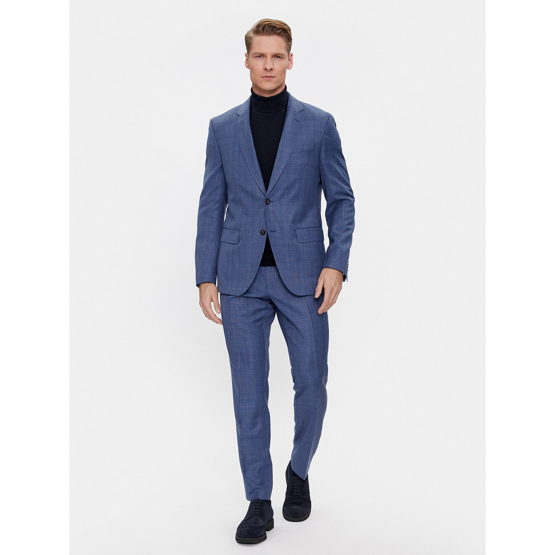 Boss Костюм H-Huge-2Pcs-224 50509502 Син Slim Fit - Pepit.bg