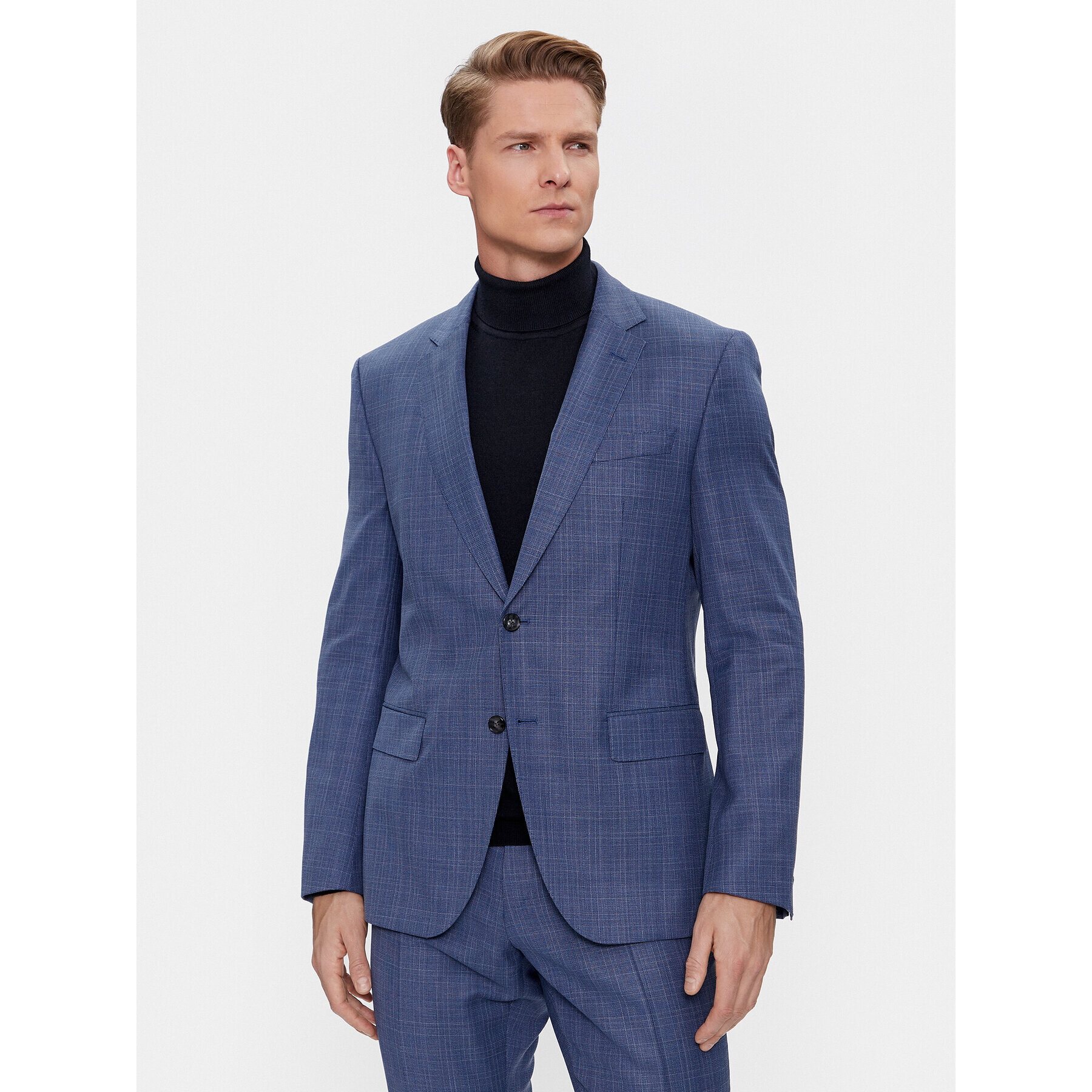 Boss Костюм H-Huge-2Pcs-224 50509502 Син Slim Fit - Pepit.bg