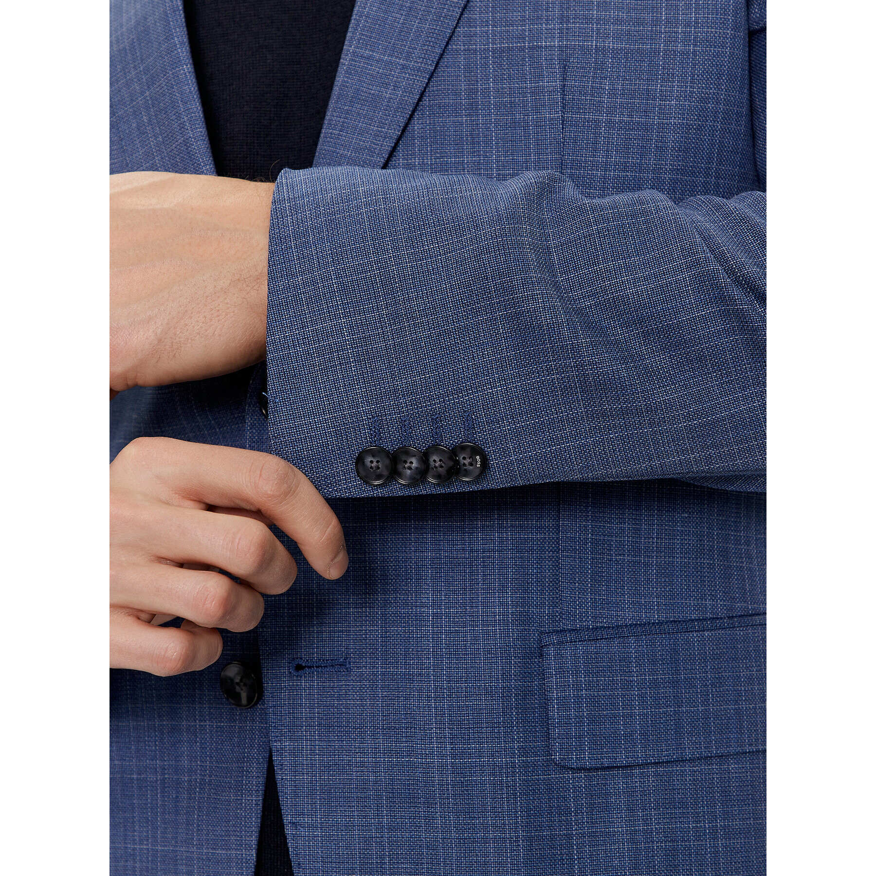 Boss Костюм H-Huge-2Pcs-224 50509502 Син Slim Fit - Pepit.bg