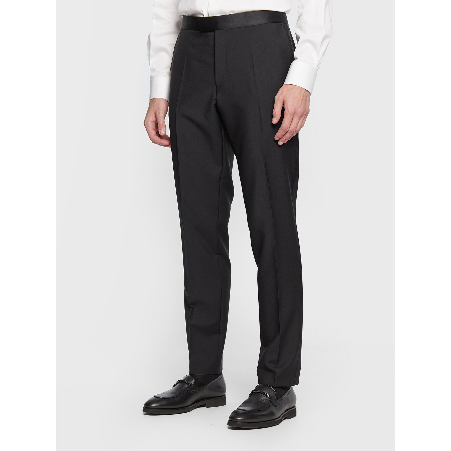Boss Костюм H-Huge 50484710 Черен Slim Fit - Pepit.bg