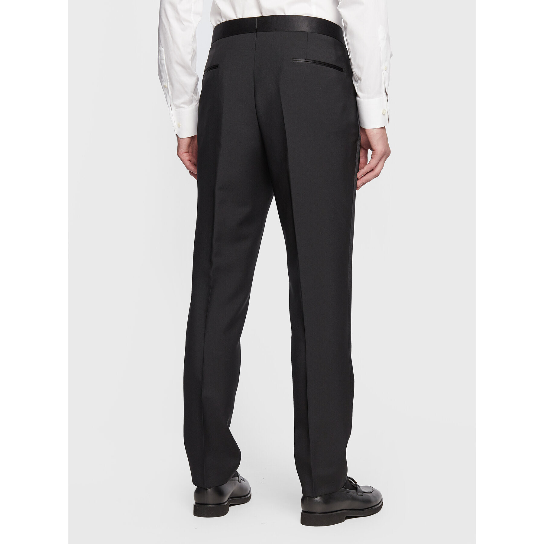 Boss Костюм H-Huge 50484710 Черен Slim Fit - Pepit.bg