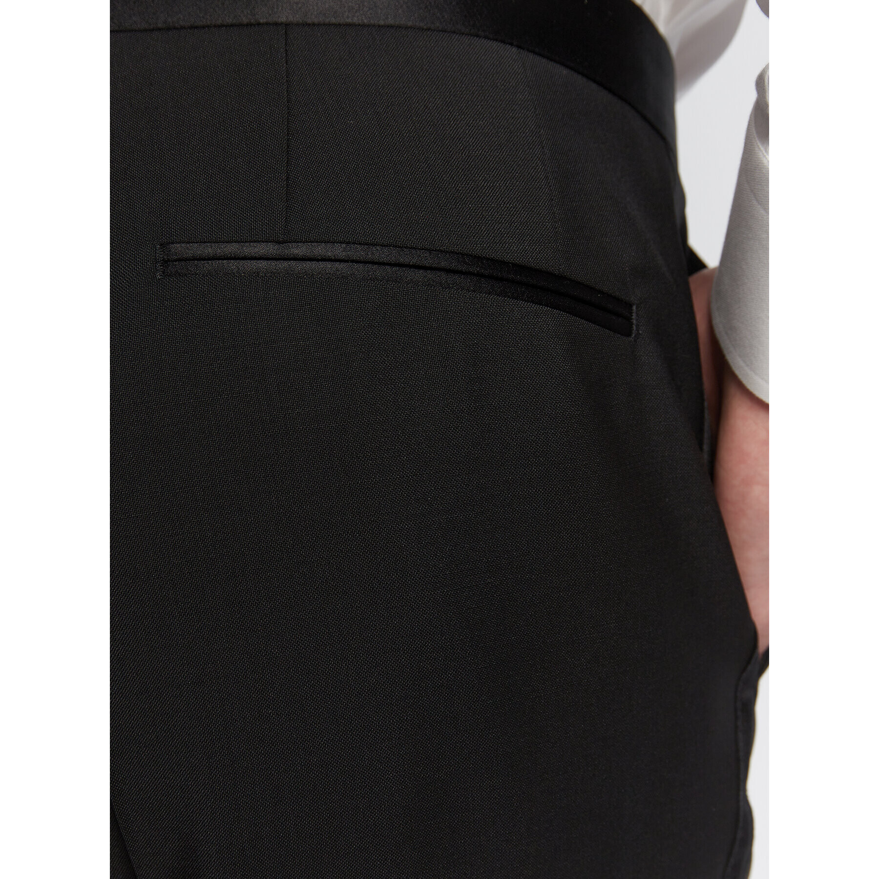 Boss Костюм H-Huge 50484710 Черен Slim Fit - Pepit.bg