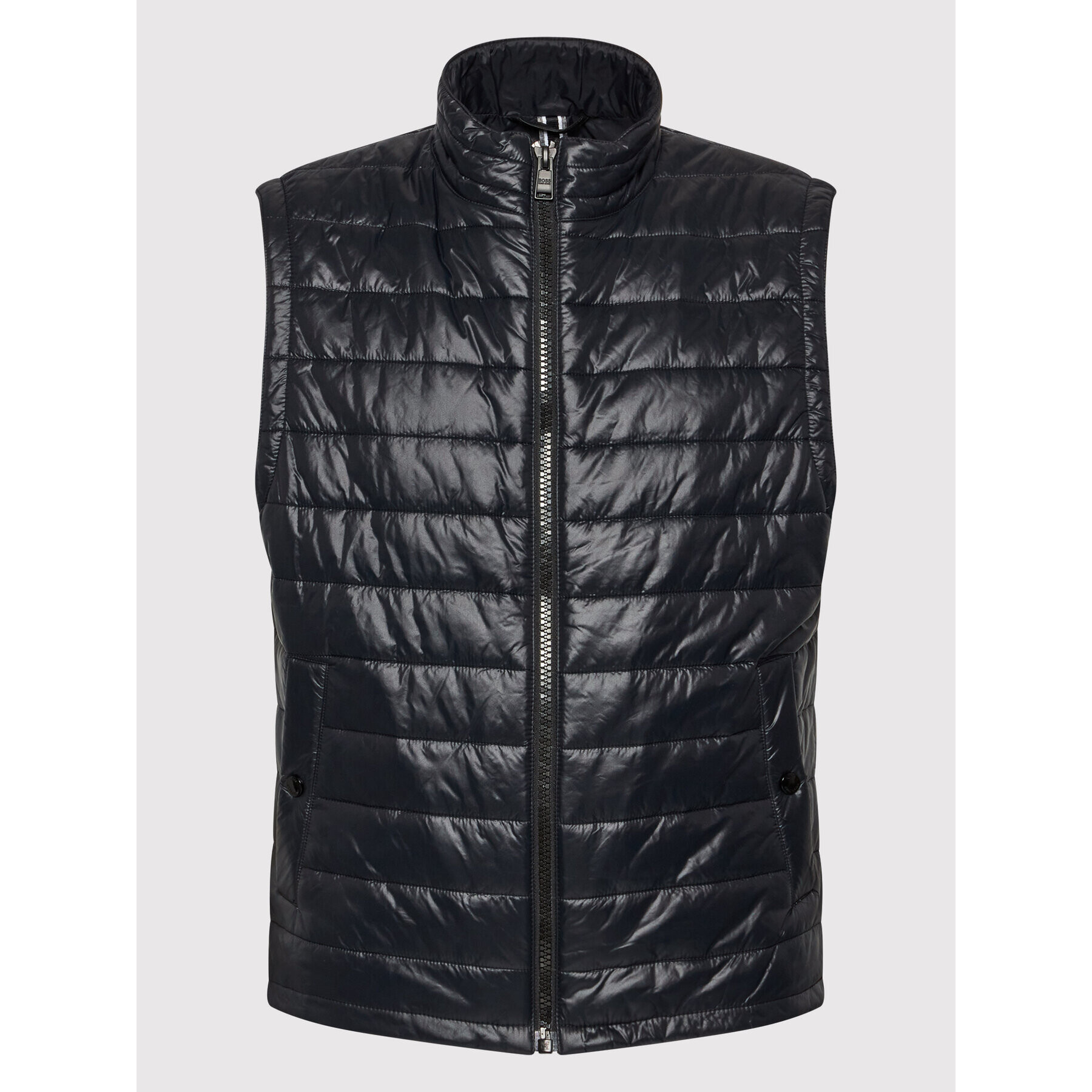 Boss Кожено яке Martes 50464945 Черен Regular Fit - Pepit.bg