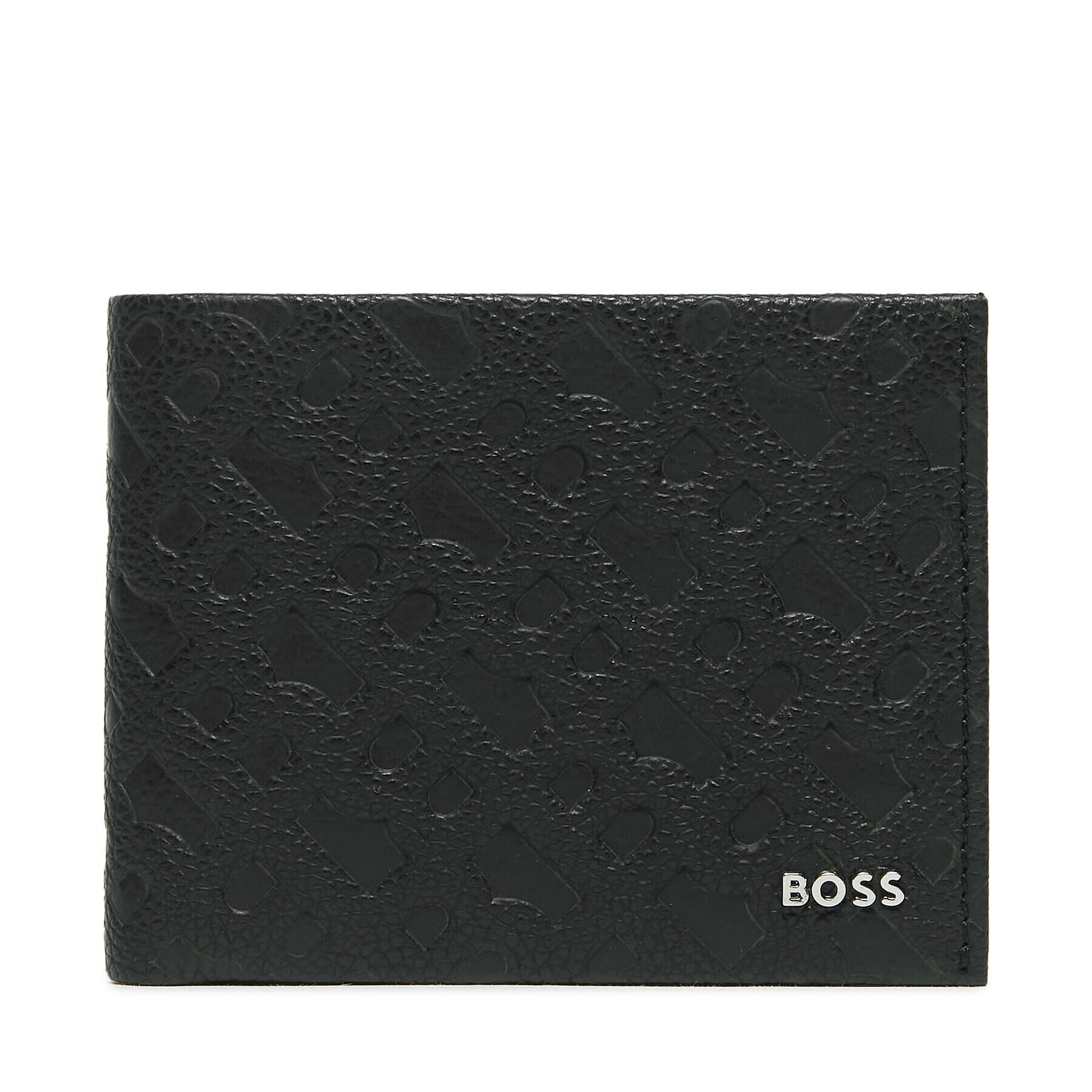 Boss Малък мъжки портфейл Highway_M_6CC 50504276 Черен - Pepit.bg