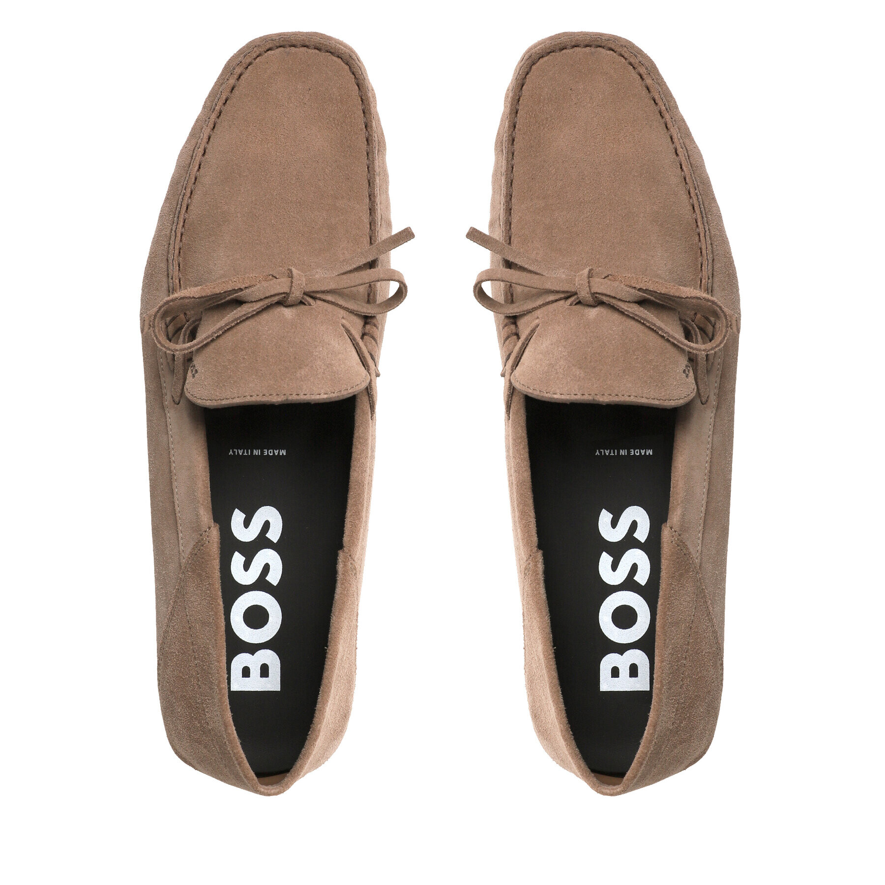 Boss Мокасини Driver 50485520 Бежов - Pepit.bg