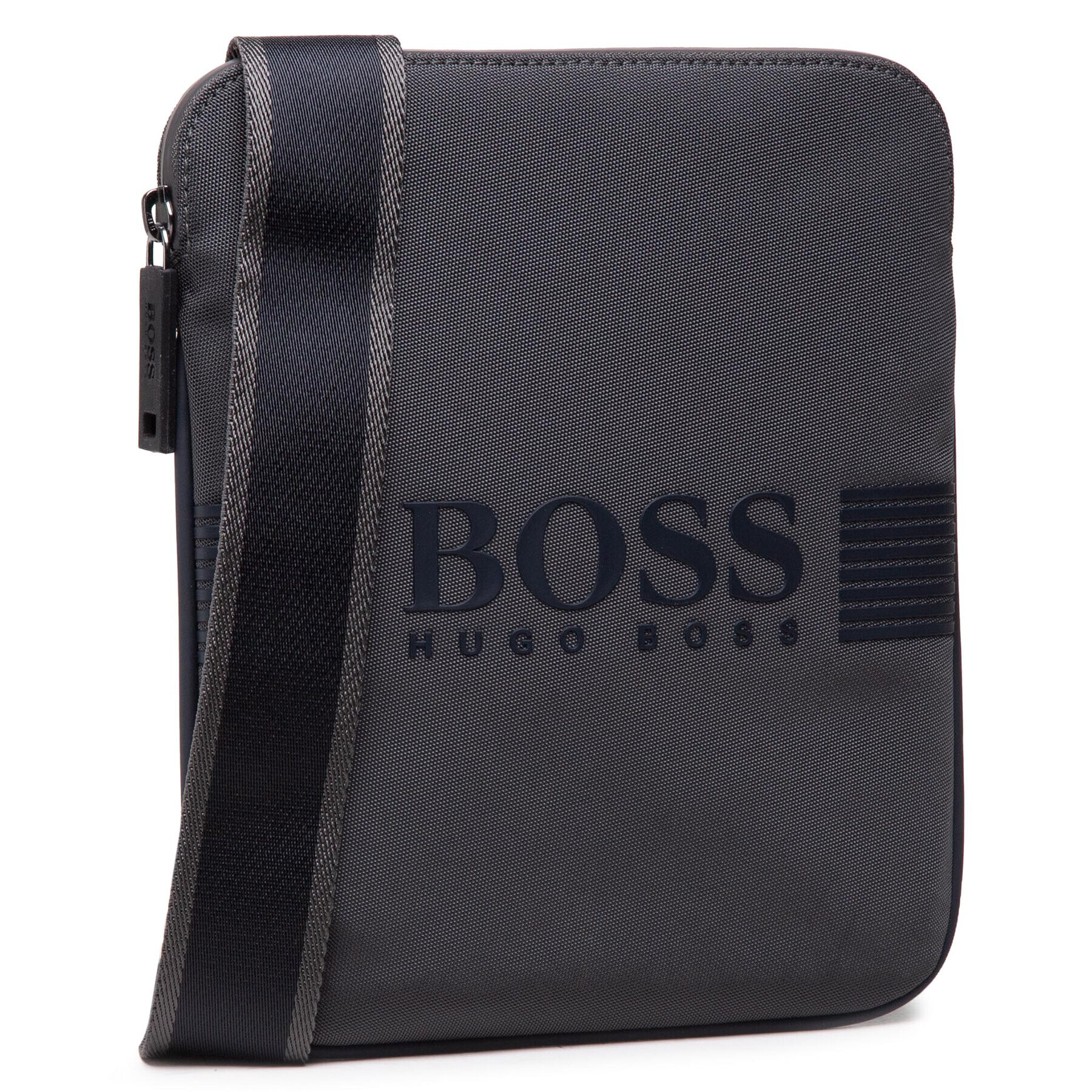 Boss Мъжка чантичка Pixel 50446471 10225873 01 Сив - Pepit.bg