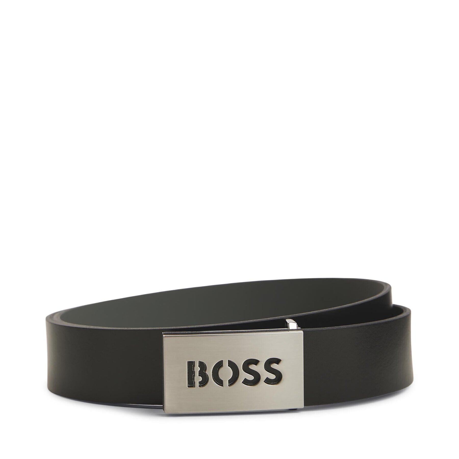 Boss Мъжки колан 50486746 Черен - Pepit.bg