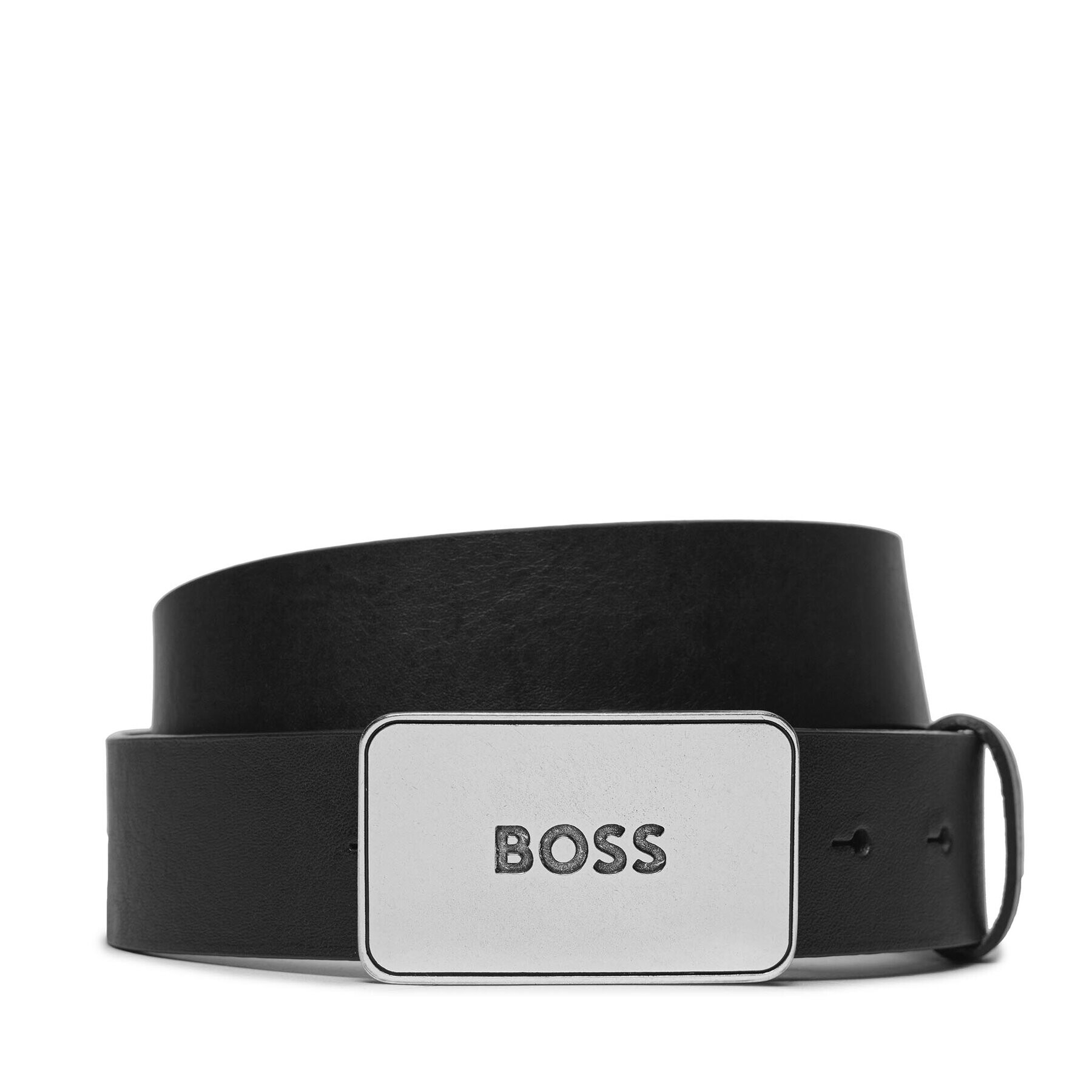 Boss Мъжки колан Icon-Las-M Sz35 50513858 Черен - Pepit.bg